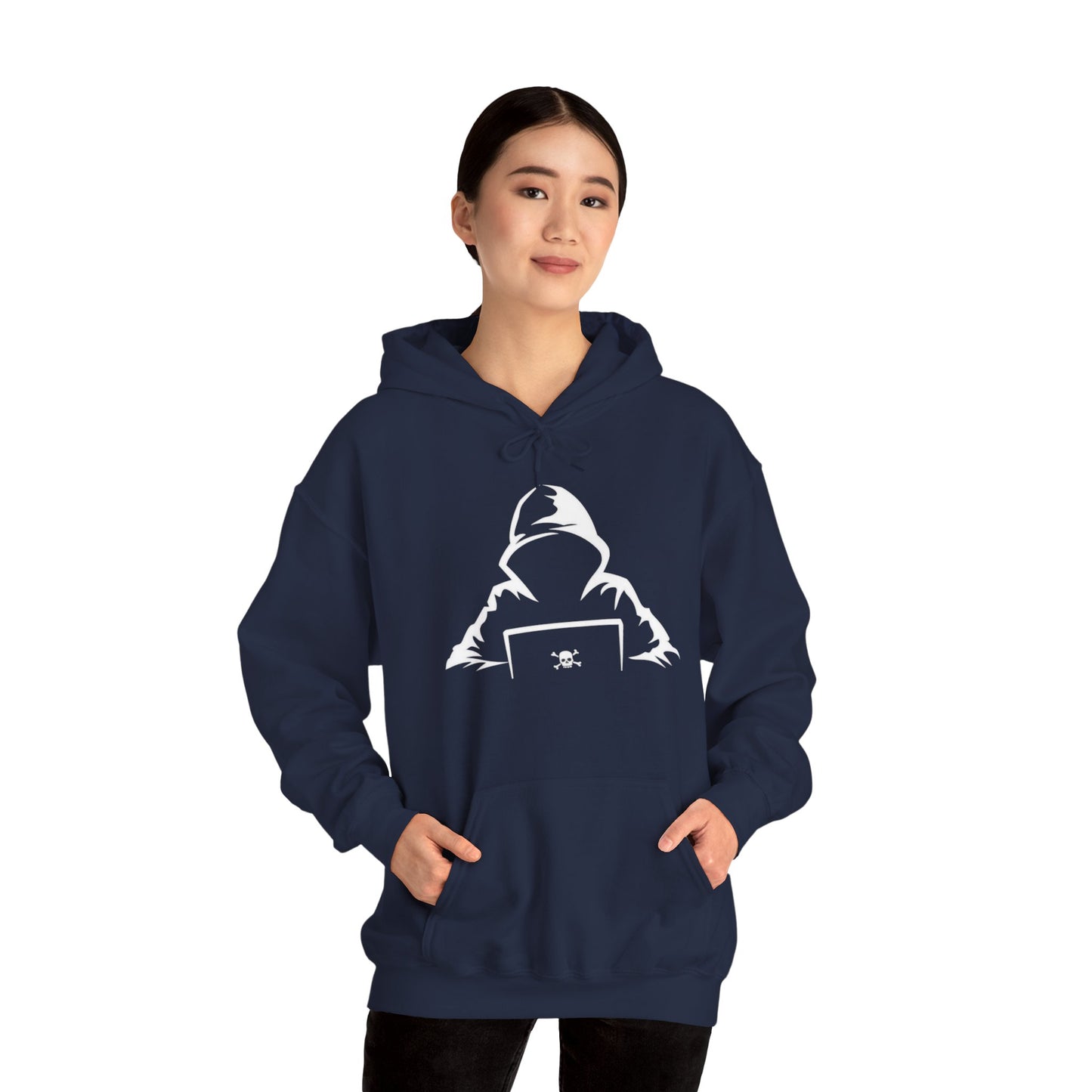Cool Cyber Hoodie | Unisex Heavy Blend Sweatshirt, Gamer Gift, Tech Lover Apparel, Stylish Streetwear, Casual Comfort, Perfect for Events