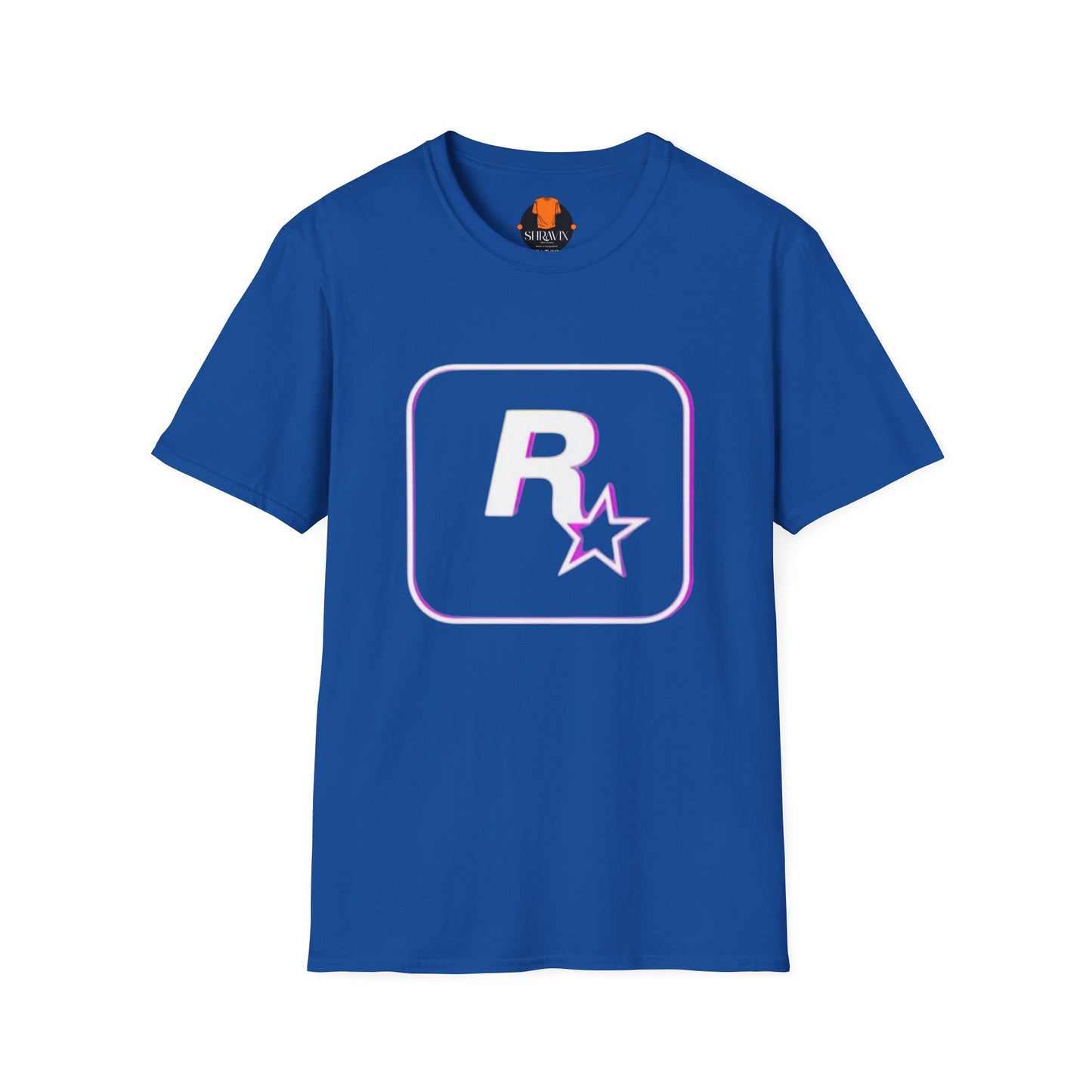 Vice City VI Inspired Unisex Softstyle T-Shirt, Gamer Apparel, Video Game Merchandise, Retro Gaming Gift, Casual Wear