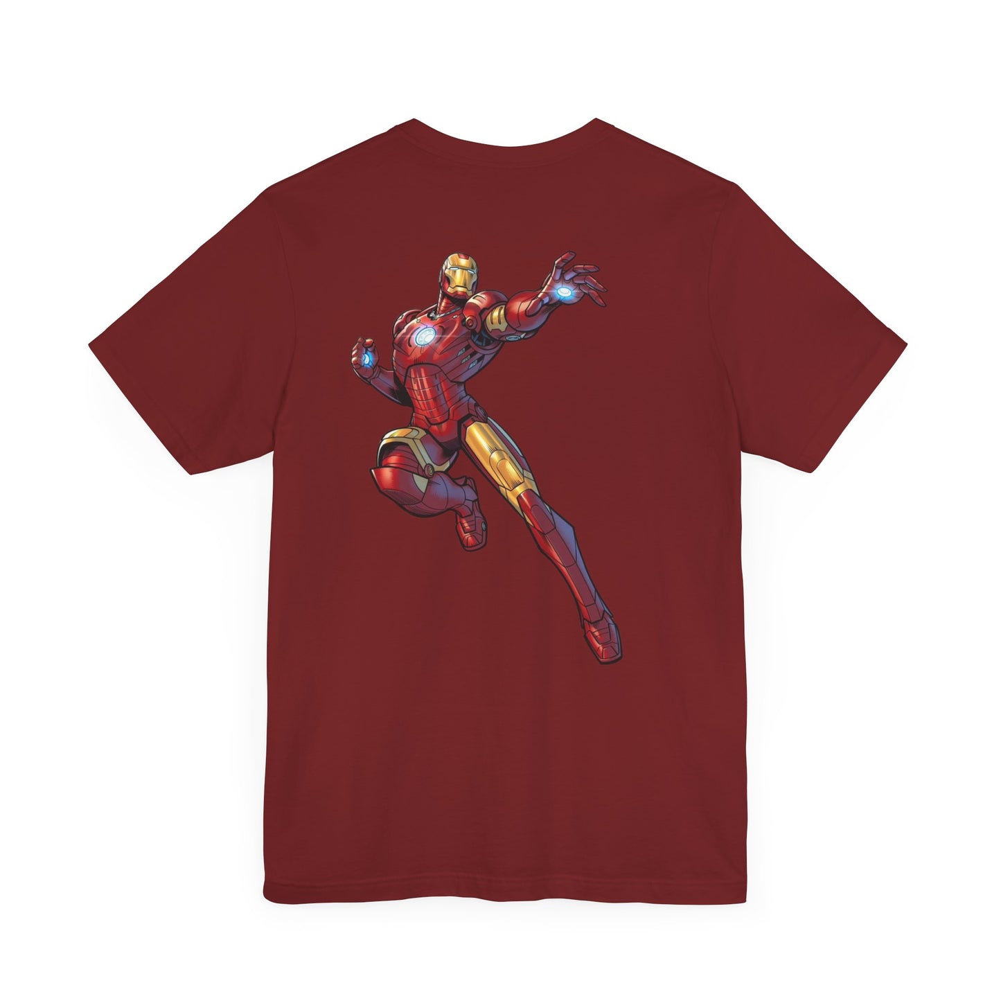Iron Hero Unisex Tee - Comfy Gift for Fans, Superhero Apparel, Casual Wear, Geeky Fashion, Birthday Present