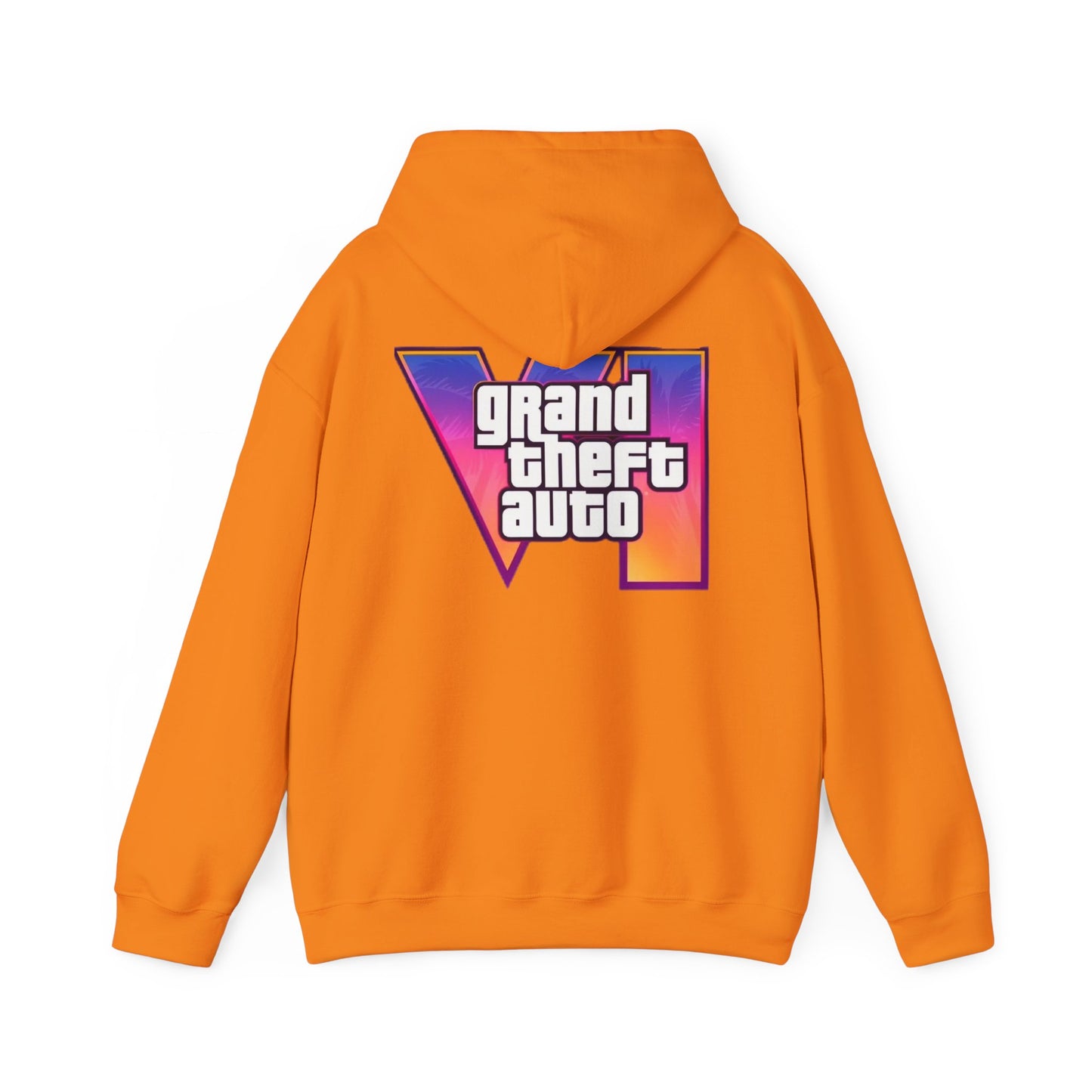 Gamer Hooded Sweatshirt | Unisex Heavy Blend™ | Retro Gaming Apparel, Gamer Gift, Video Game Hoodie, Grand Theft Auto Merch, Casual Wear