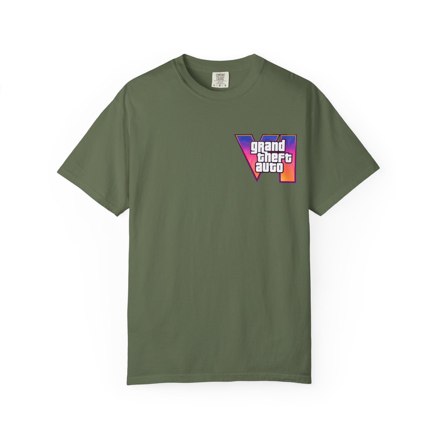 VICE CITY 6 VI Unisex T-Shirt - Gamer Tee, Video Game Gift, Casual Wear, Birthday Present, Graphic Tee