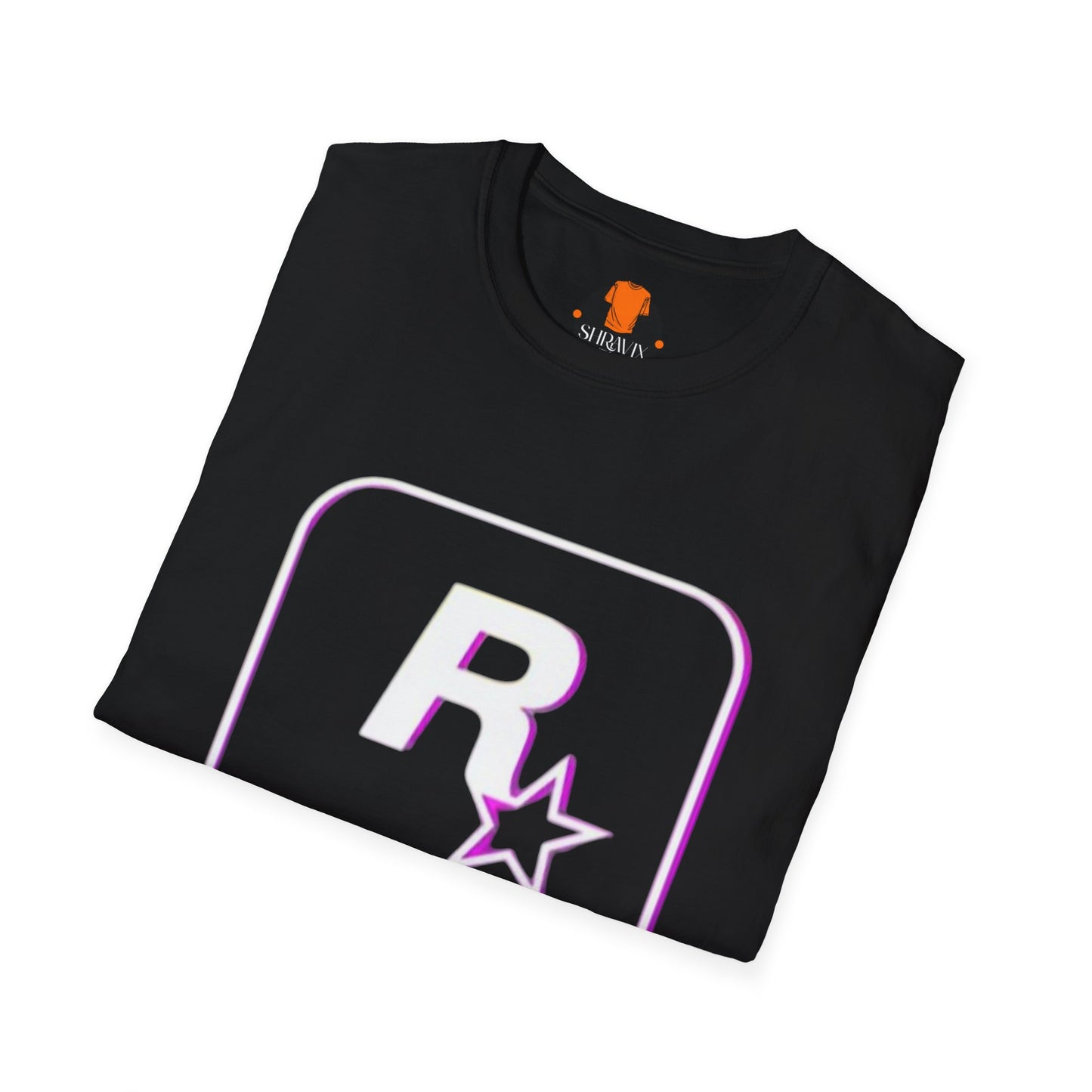 Vice City VI Inspired Unisex Softstyle T-Shirt, Gamer Apparel, Video Game Merchandise, Retro Gaming Gift, Casual Wear