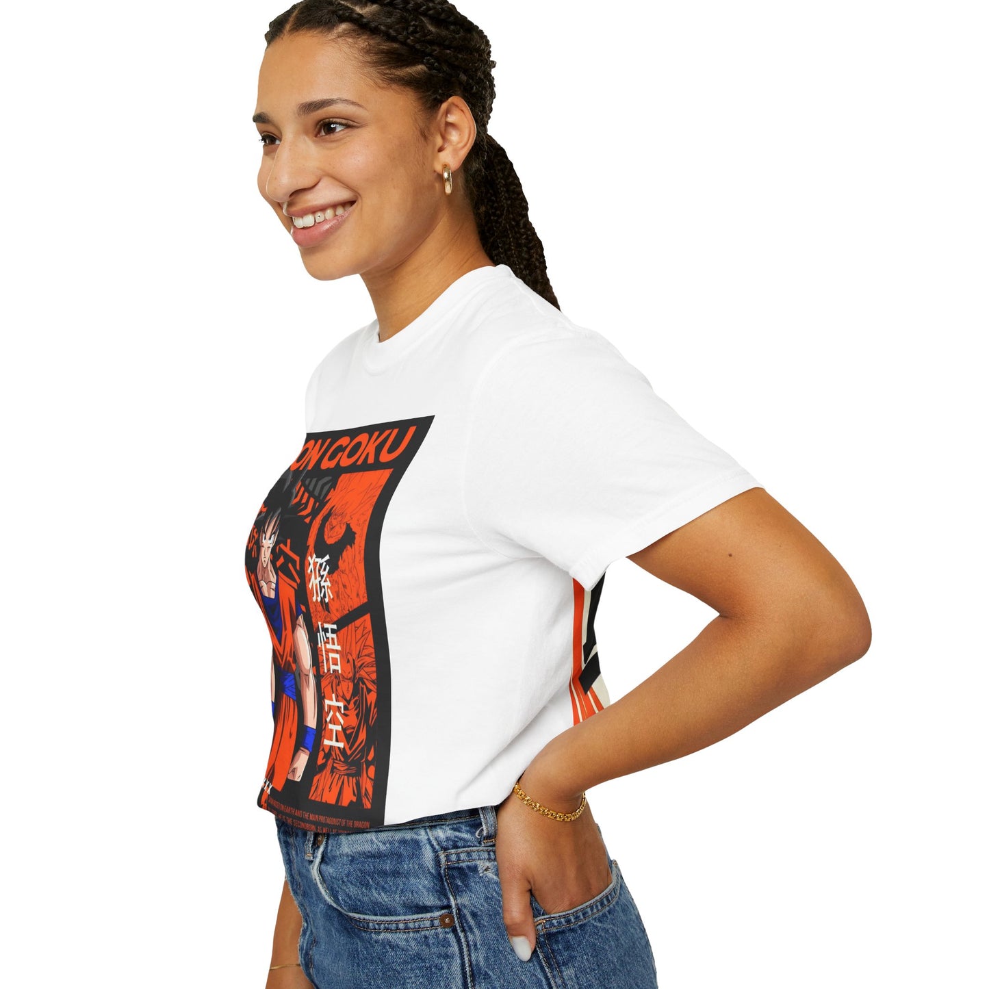 Dragon Ball Z Son Goku T-Shirt, Unisex Anime Tee, Manga Apparel, Gift for Fans, Casual Wear, Everyday Style