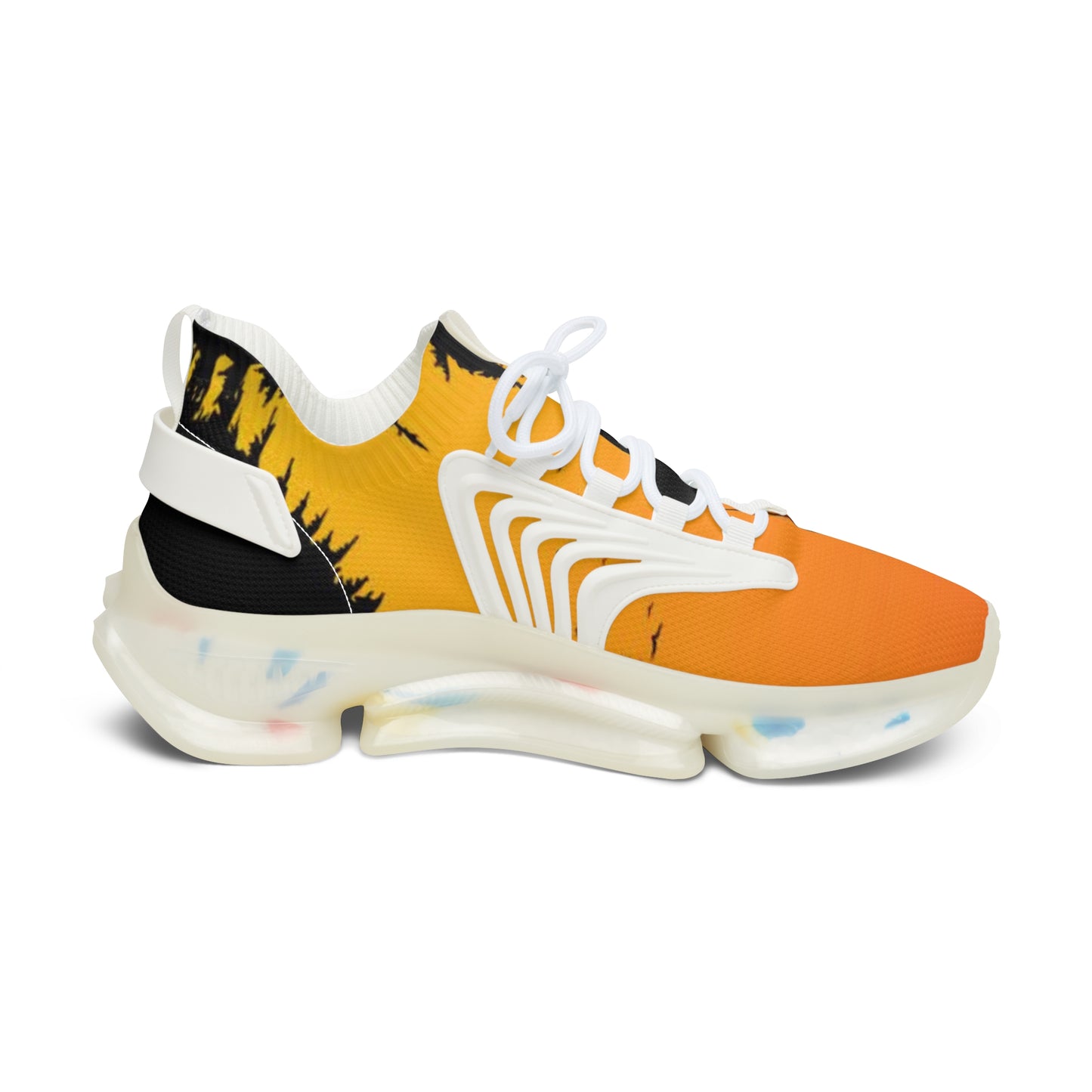 Trendy Women's Mesh Sneakers, Lightweight Athletic Shoes, Stylish Walking Sneakers, Unique Fitness Footwear, Perfect for Everyday Wear