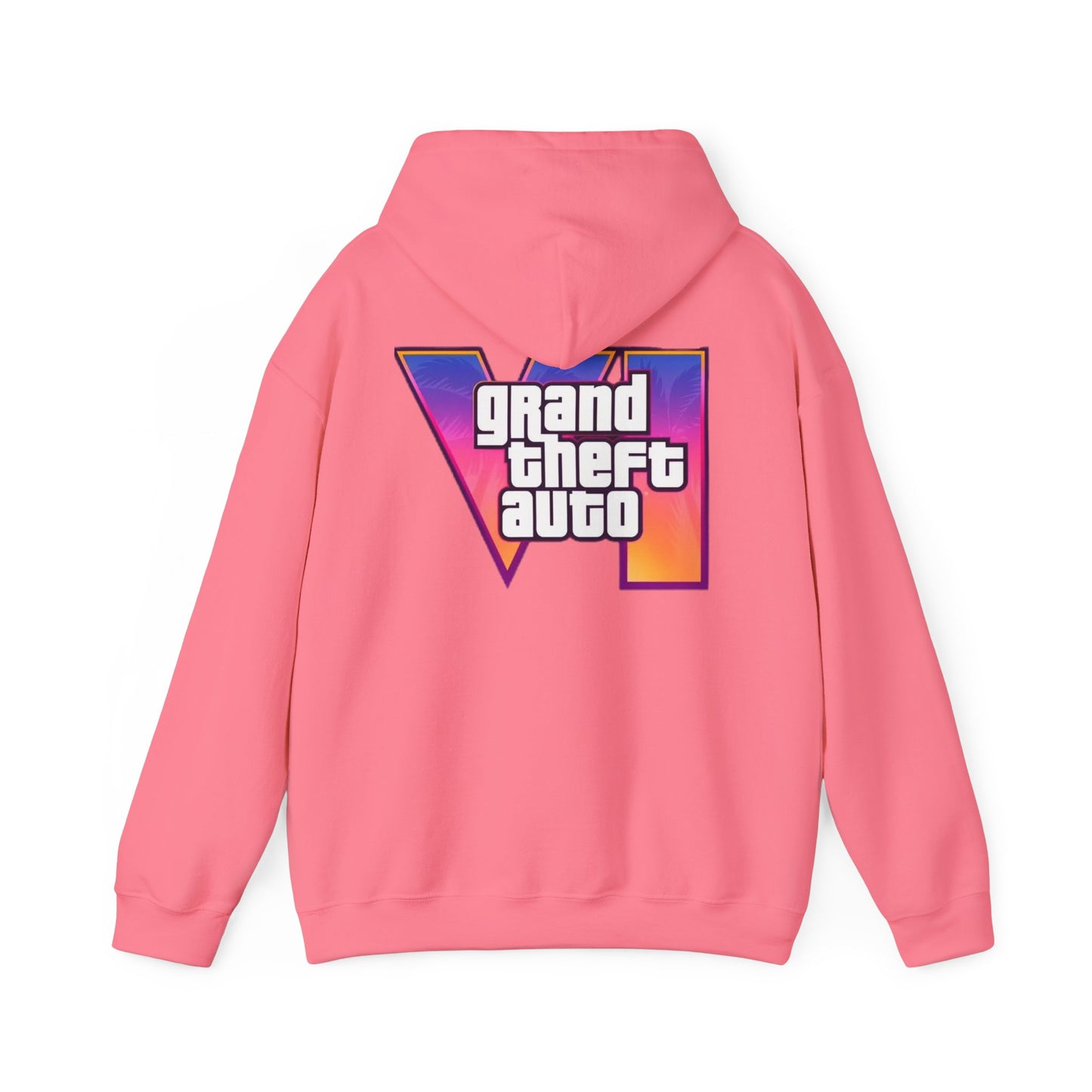 Gamer Hooded Sweatshirt | Unisex Heavy Blend™ | Retro Gaming Apparel, Gamer Gift, Video Game Hoodie, Grand Theft Auto Merch, Casual Wear