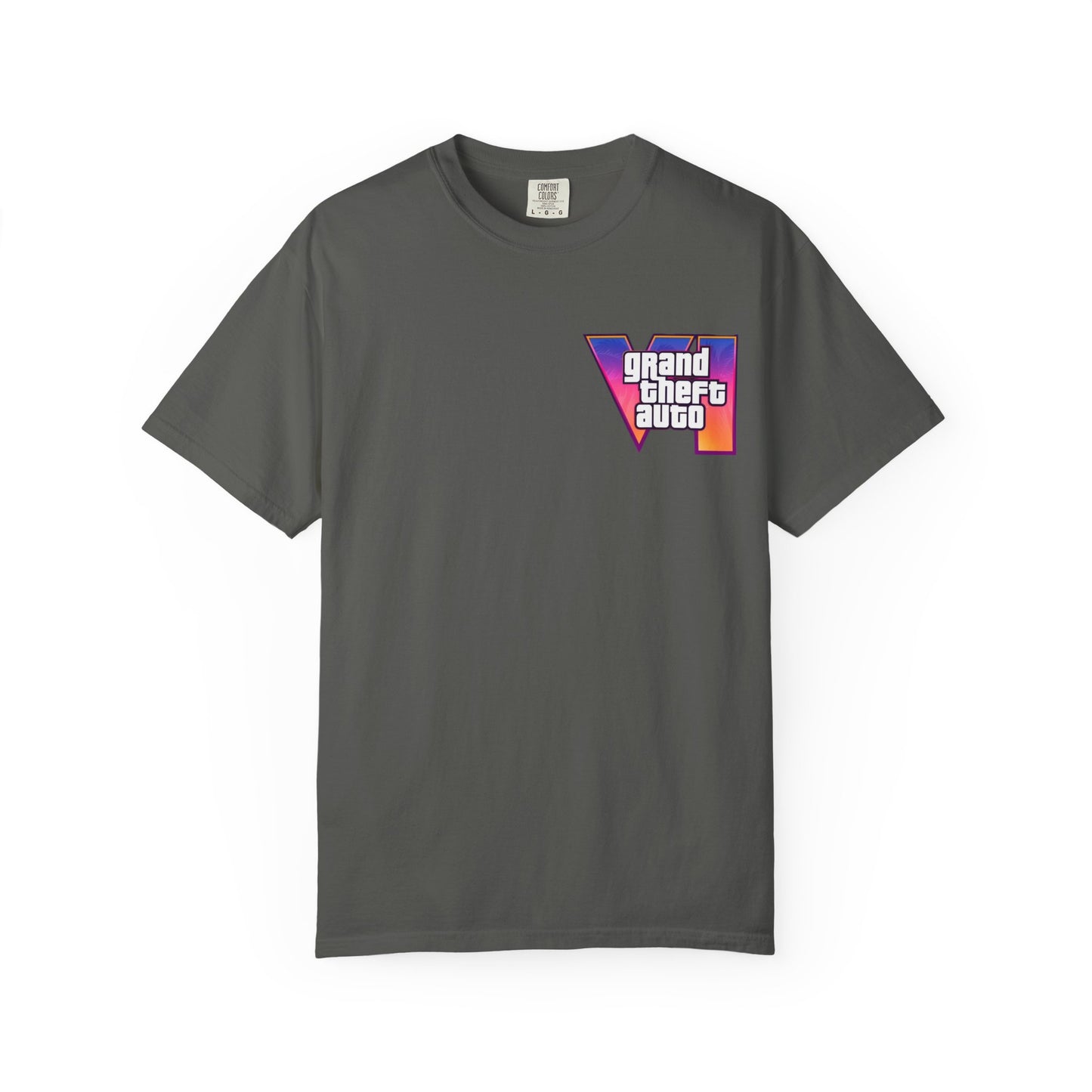 VICE CITY 6 VI Unisex T-Shirt - Gamer Tee, Video Game Gift, Casual Wear, Birthday Present, Graphic Tee