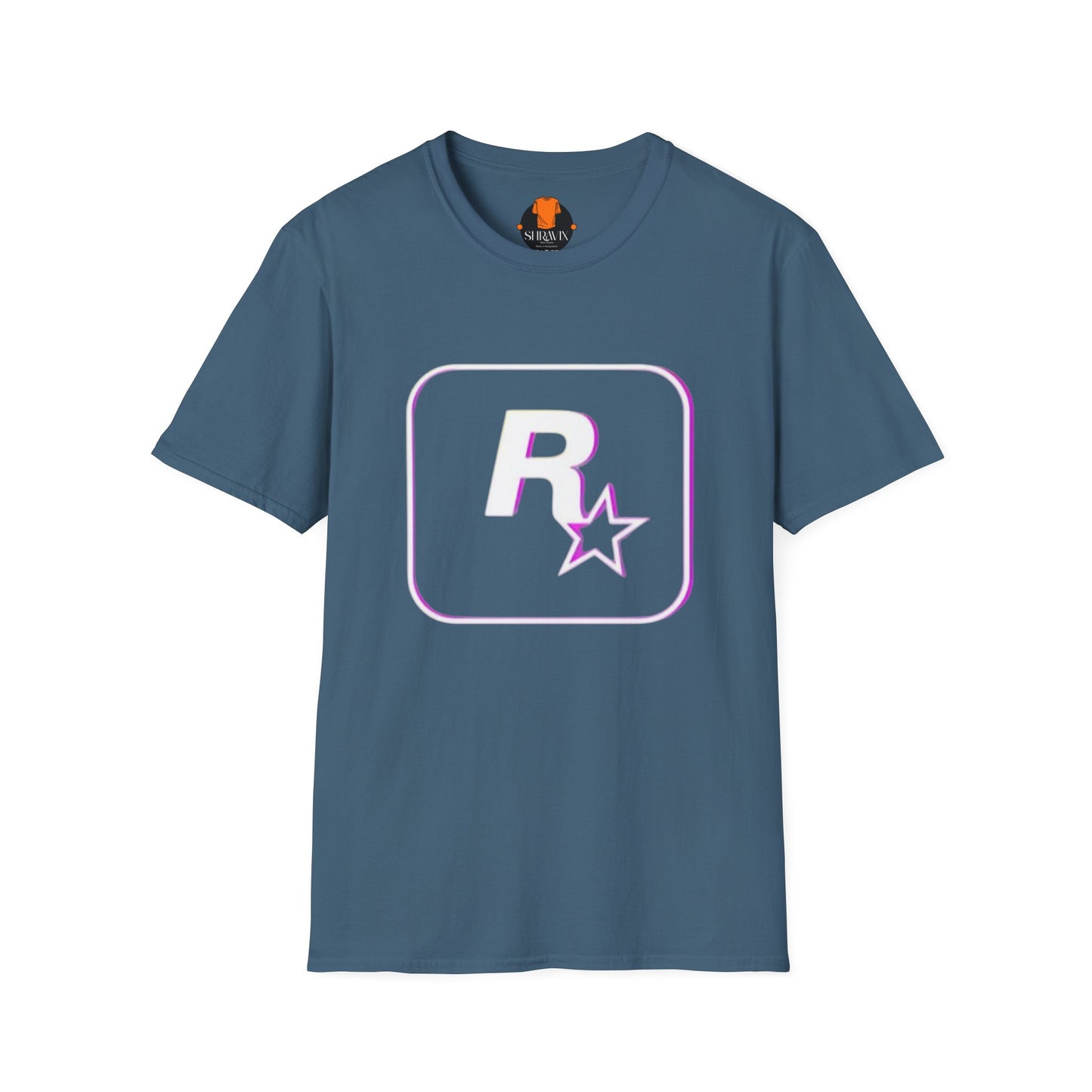 Vice City VI Inspired Unisex Softstyle T-Shirt, Gamer Apparel, Video Game Merchandise, Retro Gaming Gift, Casual Wear