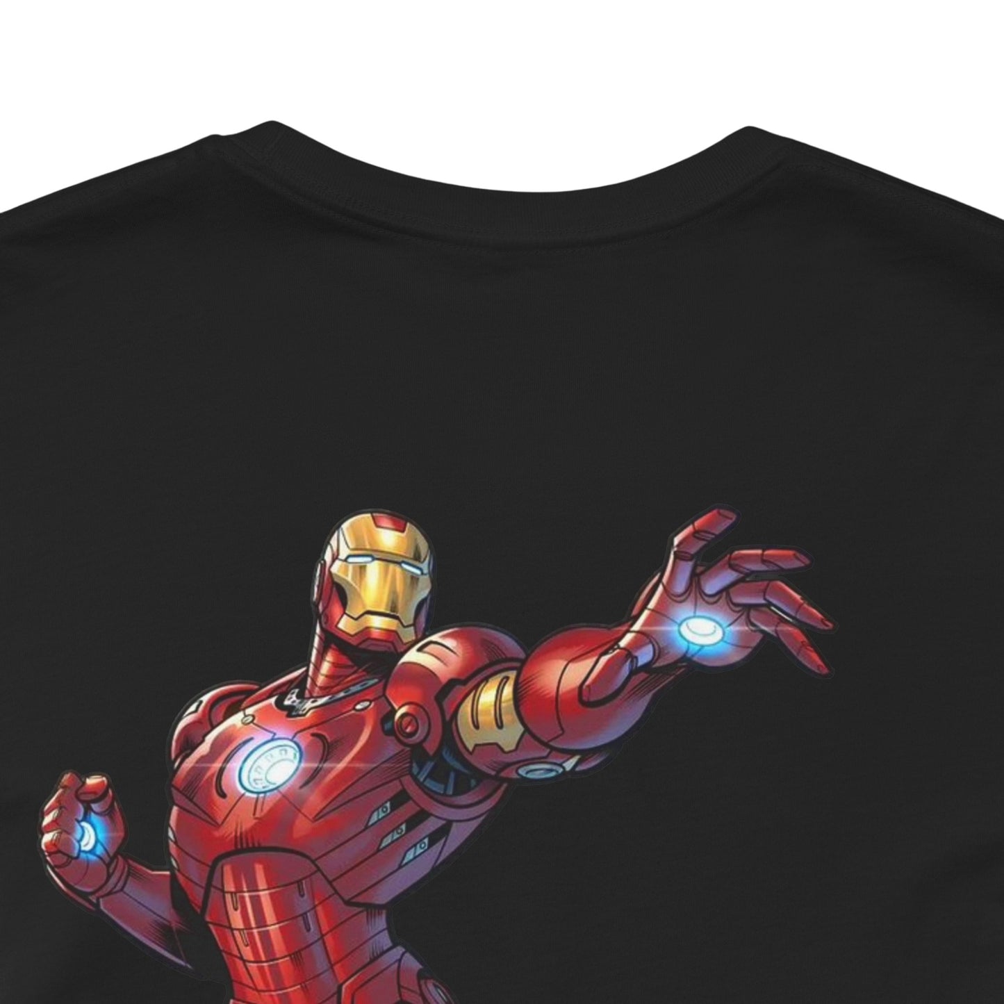 Iron Hero Unisex Tee - Comfy Gift for Fans, Superhero Apparel, Casual Wear, Geeky Fashion, Birthday Present