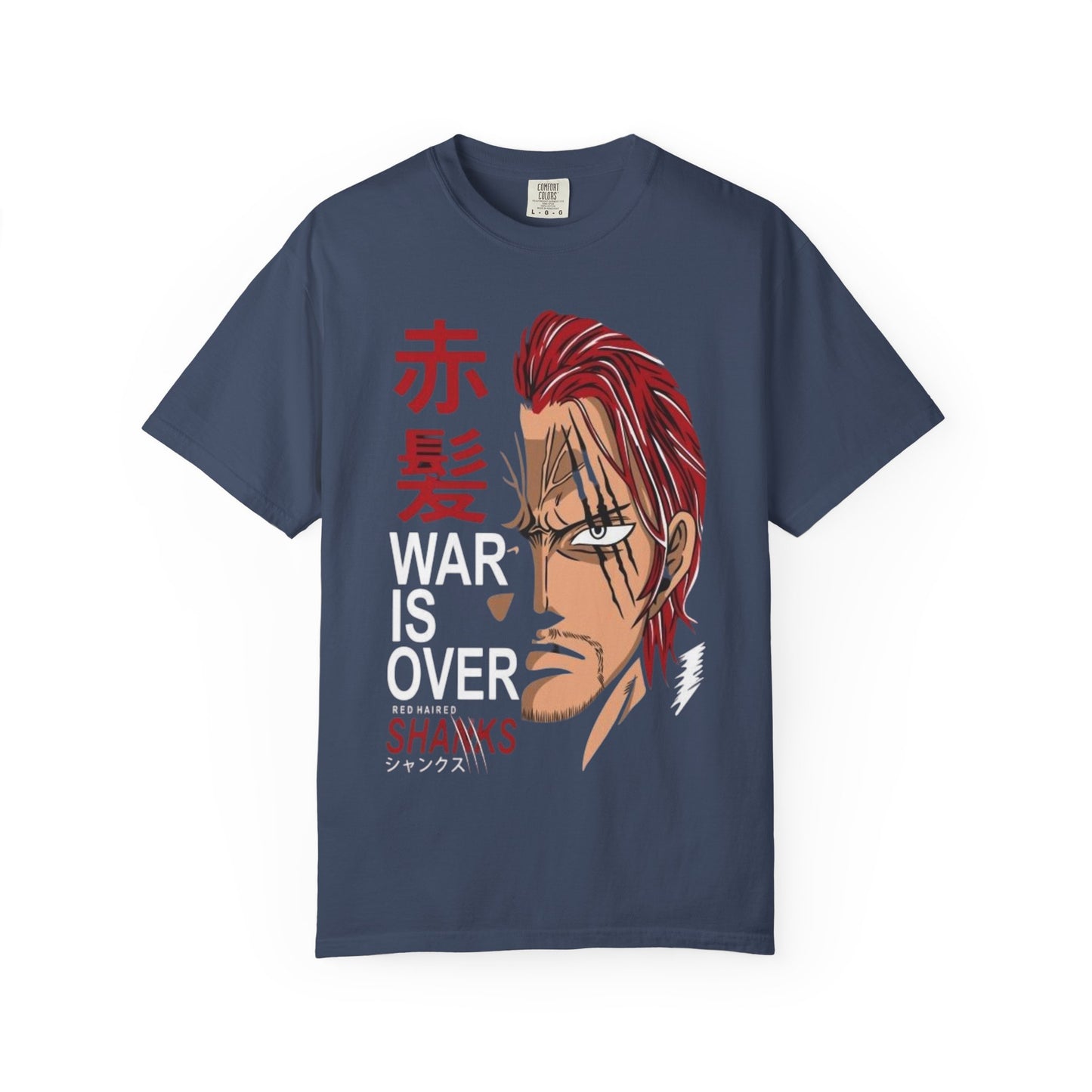 Unisex Anime War is Over T-shirt with Bold Message - Perfect for Fans, Gifts, Events, Merch, Streetwear, and Casual Wear