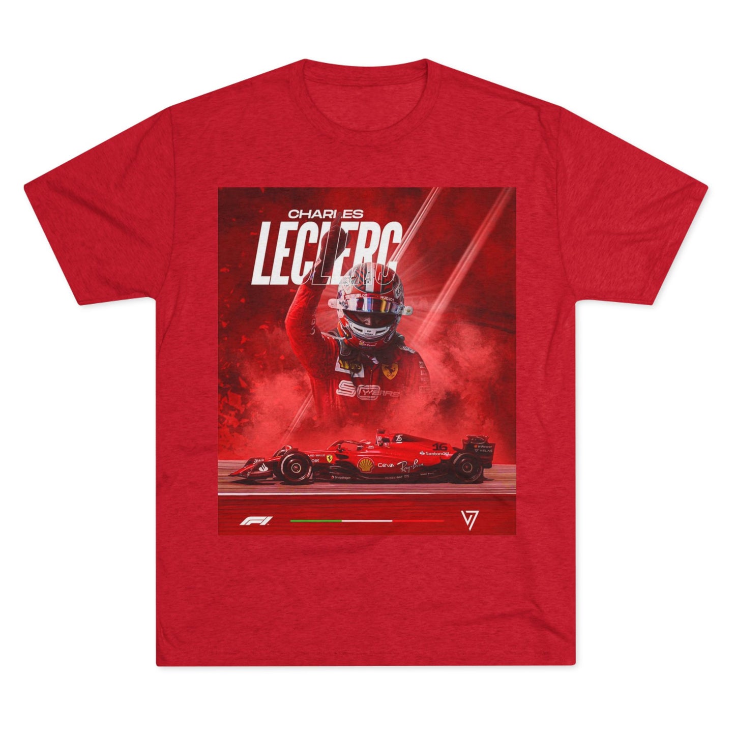 Charles Leclerc Graphic Shirt, Car Racing Gift, Motorsports Apparel, Sports Enthusiast Top, Unique Race Day Tee