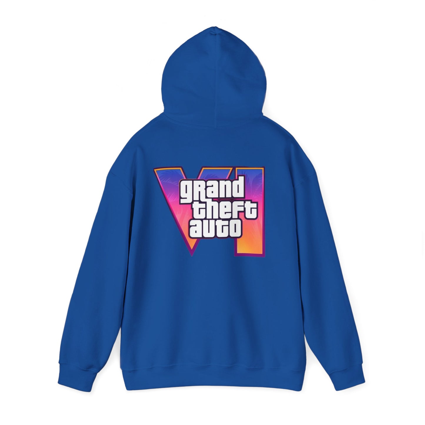 Gamer Hooded Sweatshirt | Unisex Heavy Blend™ | Retro Gaming Apparel, Gamer Gift, Video Game Hoodie, Grand Theft Auto Merch, Casual Wear