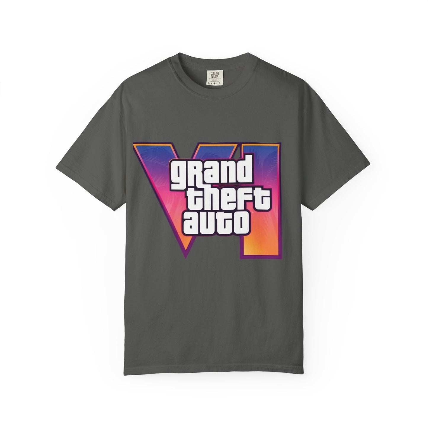 Vice City 6 Tee – VI Inspired Tshirt | Unisex Gamer Tee, Gift for Gamers, Casual Streetwear, Video Game Apparel, Game Night Must-Have