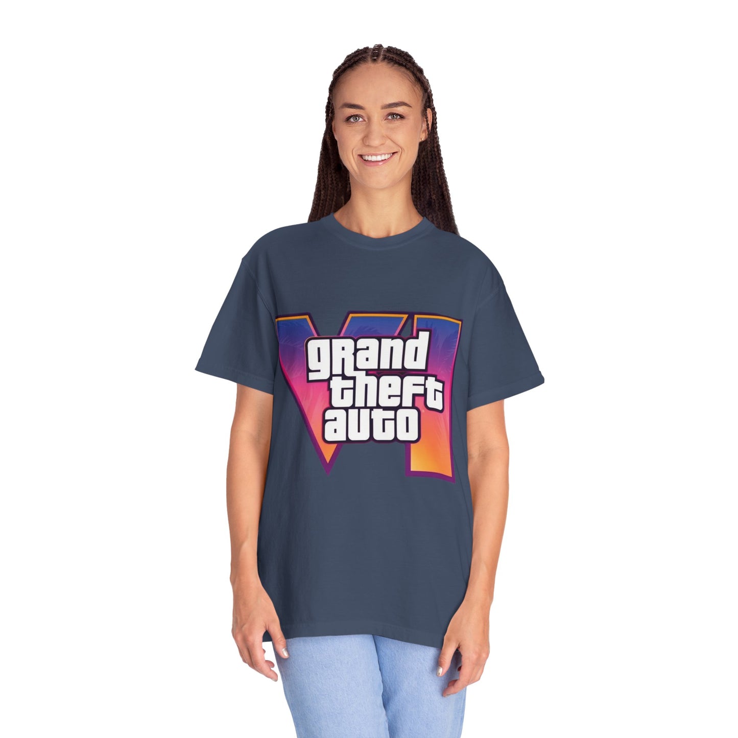 Vice City 6 Tee – VI Inspired Tshirt | Unisex Gamer Tee, Gift for Gamers, Casual Streetwear, Video Game Apparel, Game Night Must-Have