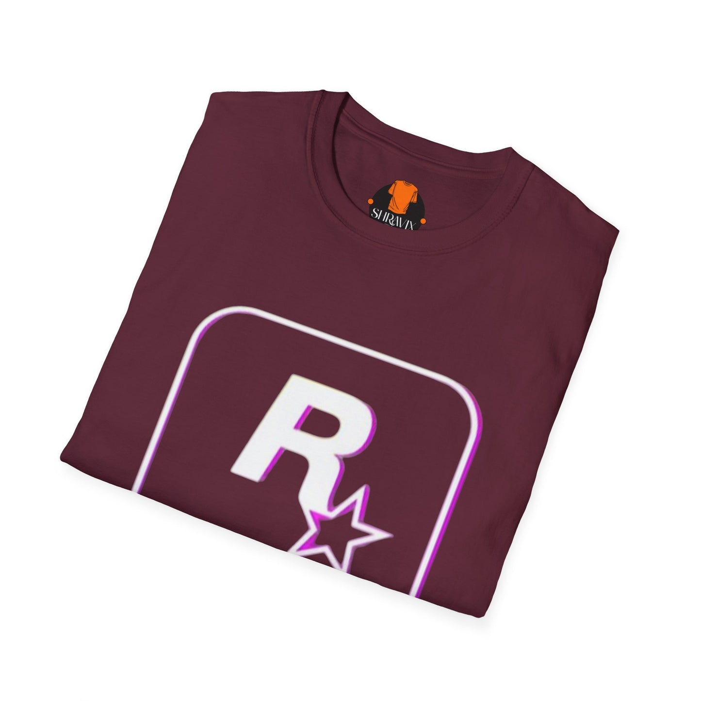 Vice City VI Inspired Unisex Softstyle T-Shirt, Gamer Apparel, Video Game Merchandise, Retro Gaming Gift, Casual Wear