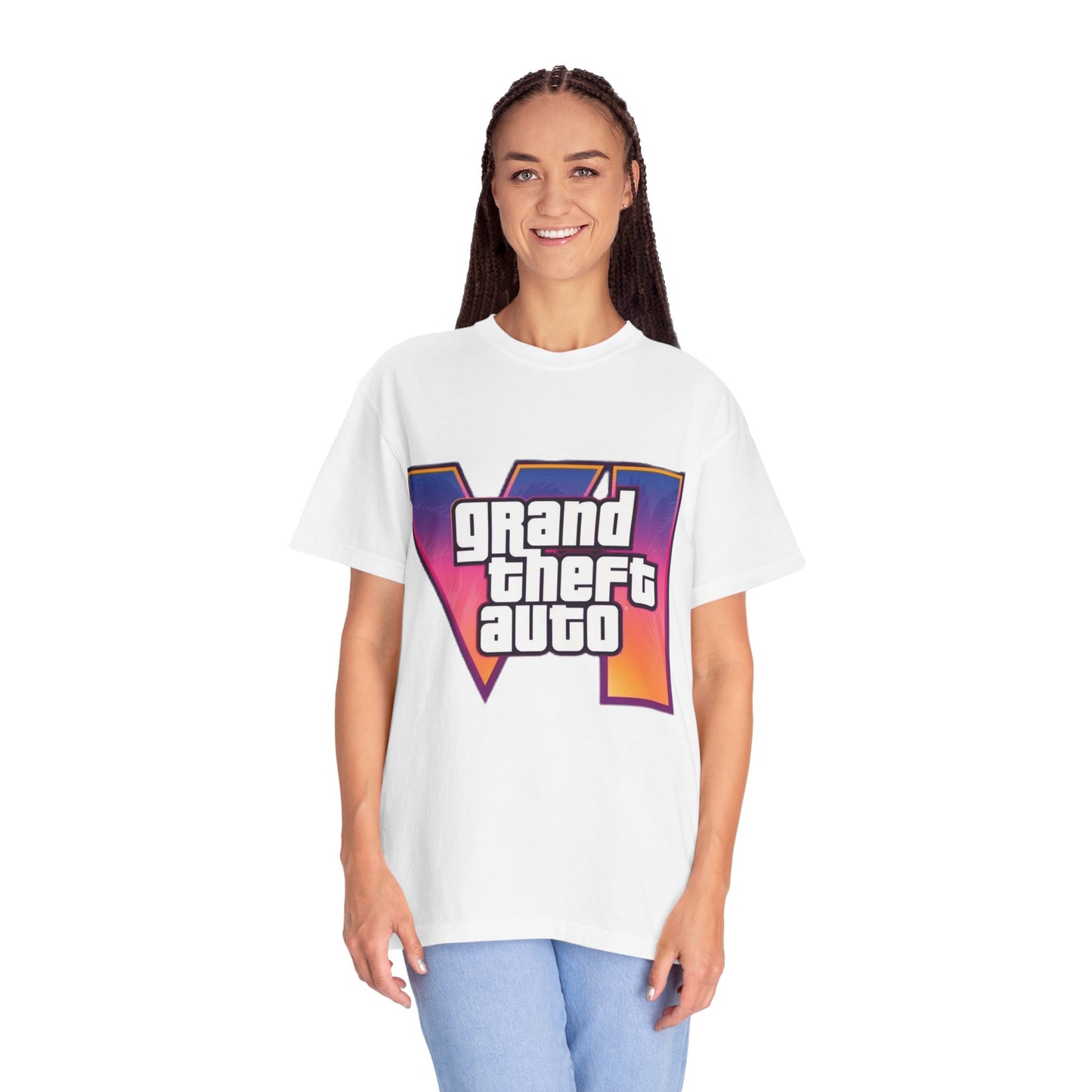 Vice City 6 Tee – VI Inspired Tshirt | Unisex Gamer Tee, Gift for Gamers, Casual Streetwear, Video Game Apparel, Game Night Must-Have