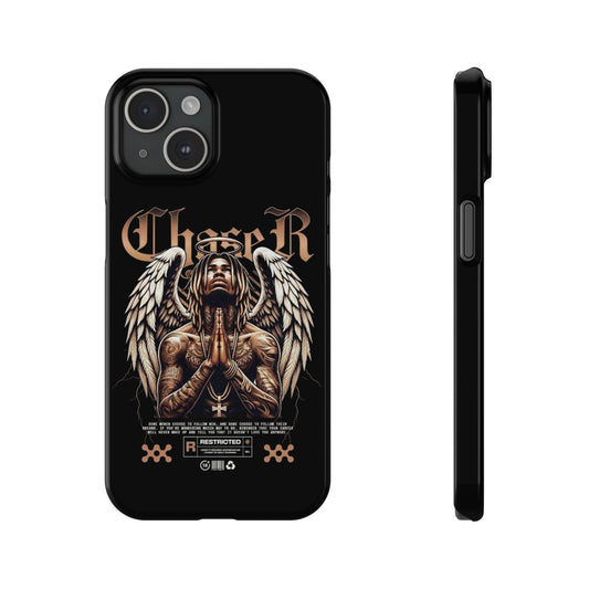 Stylish Slim Phone Cases for Trendsetters, Unique Phone Accessories, Angel Artwork Case, Perfect Gift for Music Lovers, Modern Protection