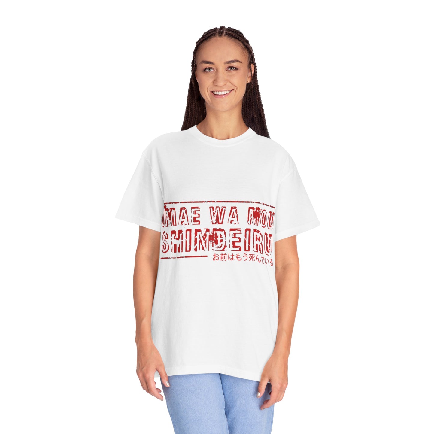OMAE WA MOU SHINDEIRU Vintage-Inspired Unisex T-Shirt - , Gift for Anime Fans, Casual Wear, Street Style, Unique Graphic Tee