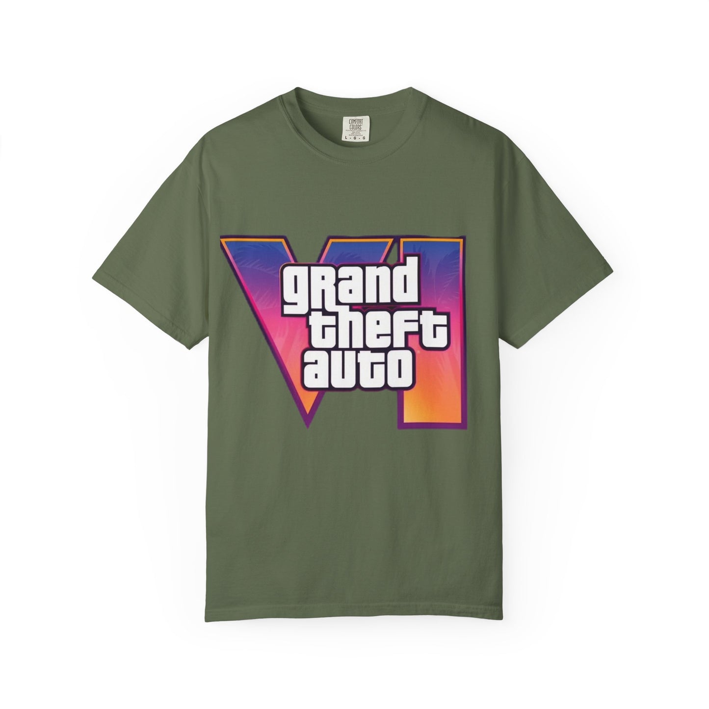 Vice City 6 Tee – VI Inspired Tshirt | Unisex Gamer Tee, Gift for Gamers, Casual Streetwear, Video Game Apparel, Game Night Must-Have