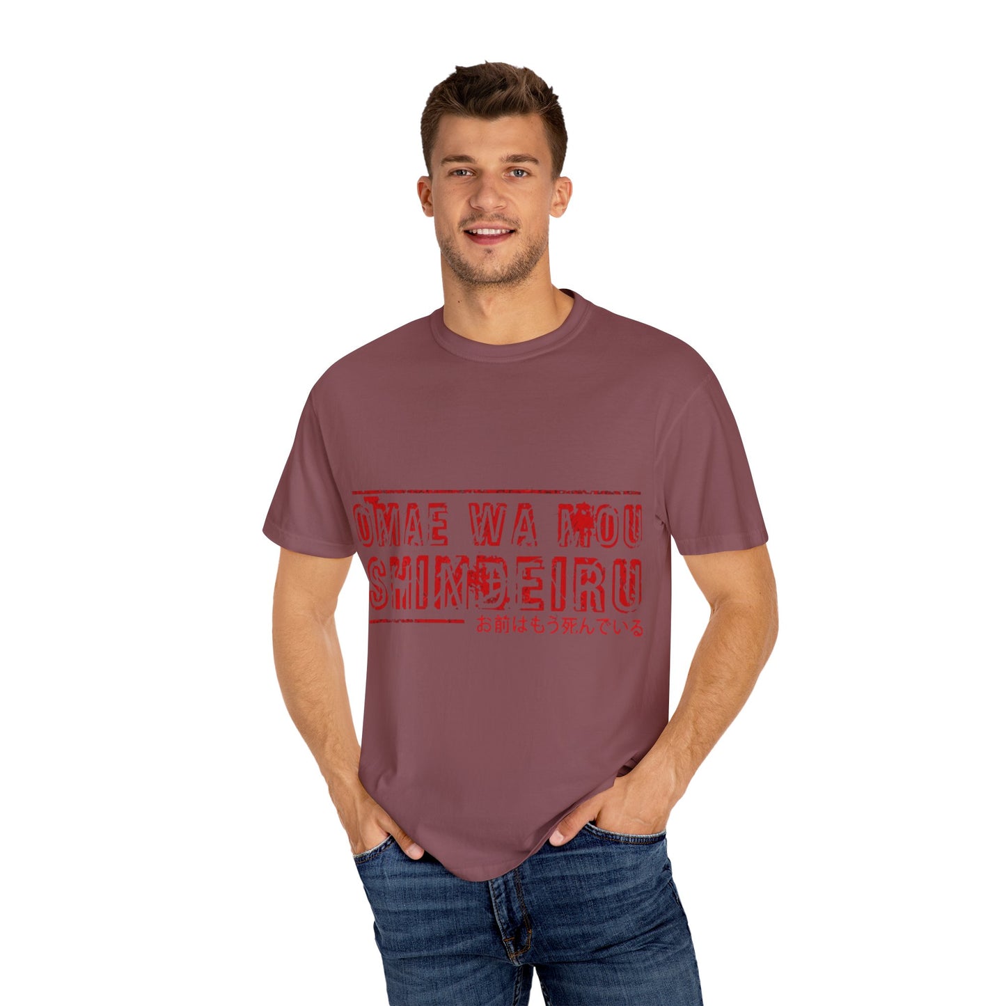 OMAE WA MOU SHINDEIRU Vintage-Inspired Unisex T-Shirt - , Gift for Anime Fans, Casual Wear, Street Style, Unique Graphic Tee