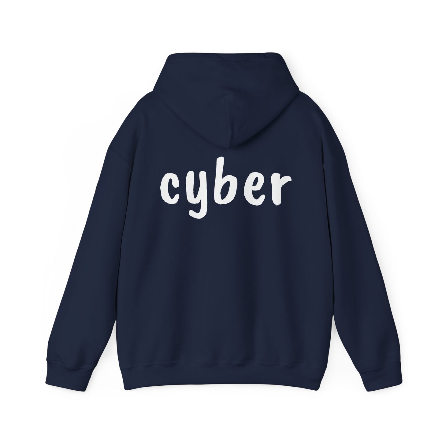 Cool Cyber Hoodie | Unisex Heavy Blend Sweatshirt, Gamer Gift, Tech Lover Apparel, Stylish Streetwear, Casual Comfort, Perfect for Events