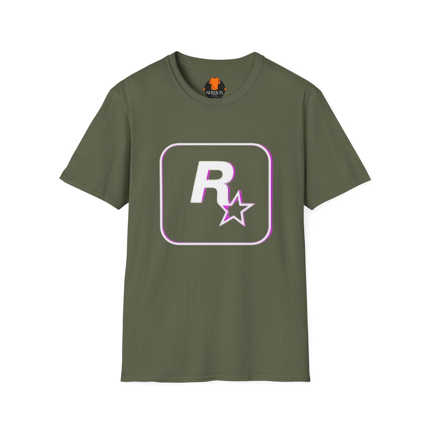 Vice City VI Inspired Unisex Softstyle T-Shirt, Gamer Apparel, Video Game Merchandise, Retro Gaming Gift, Casual Wear
