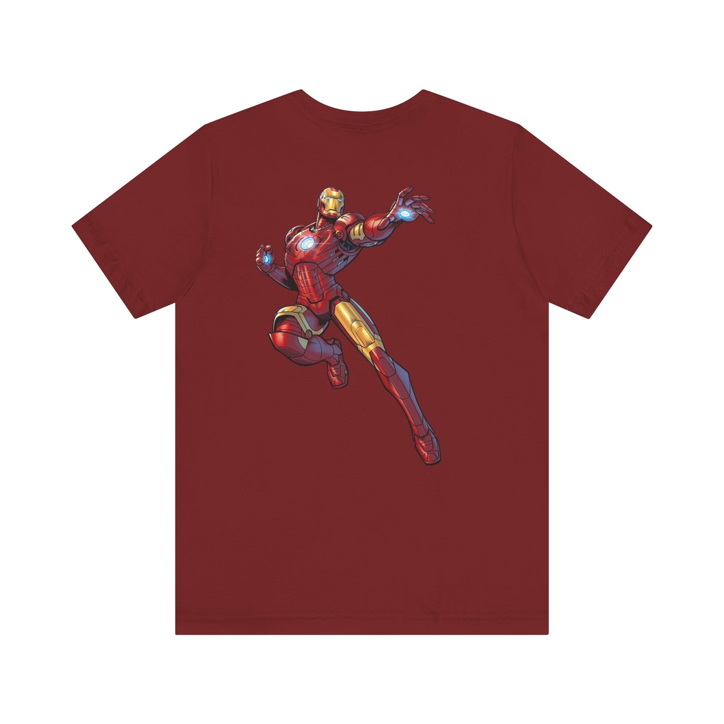Iron Hero Unisex Tee - Comfy Gift for Fans, Superhero Apparel, Casual Wear, Geeky Fashion, Birthday Present