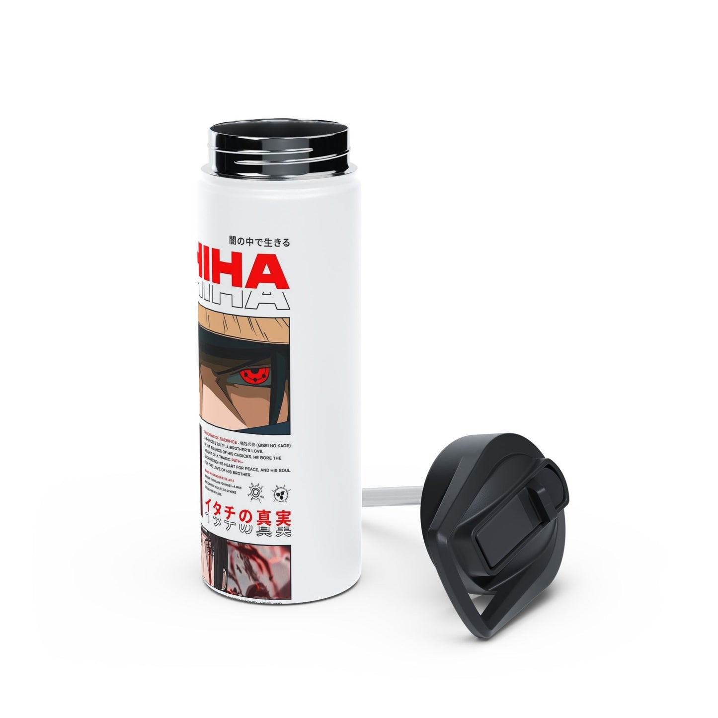 Anime-Themed Stainless Steel Water Bottle | Reusable Hydration for Fans | Gift for Students, Travelers, Cosplay, and More