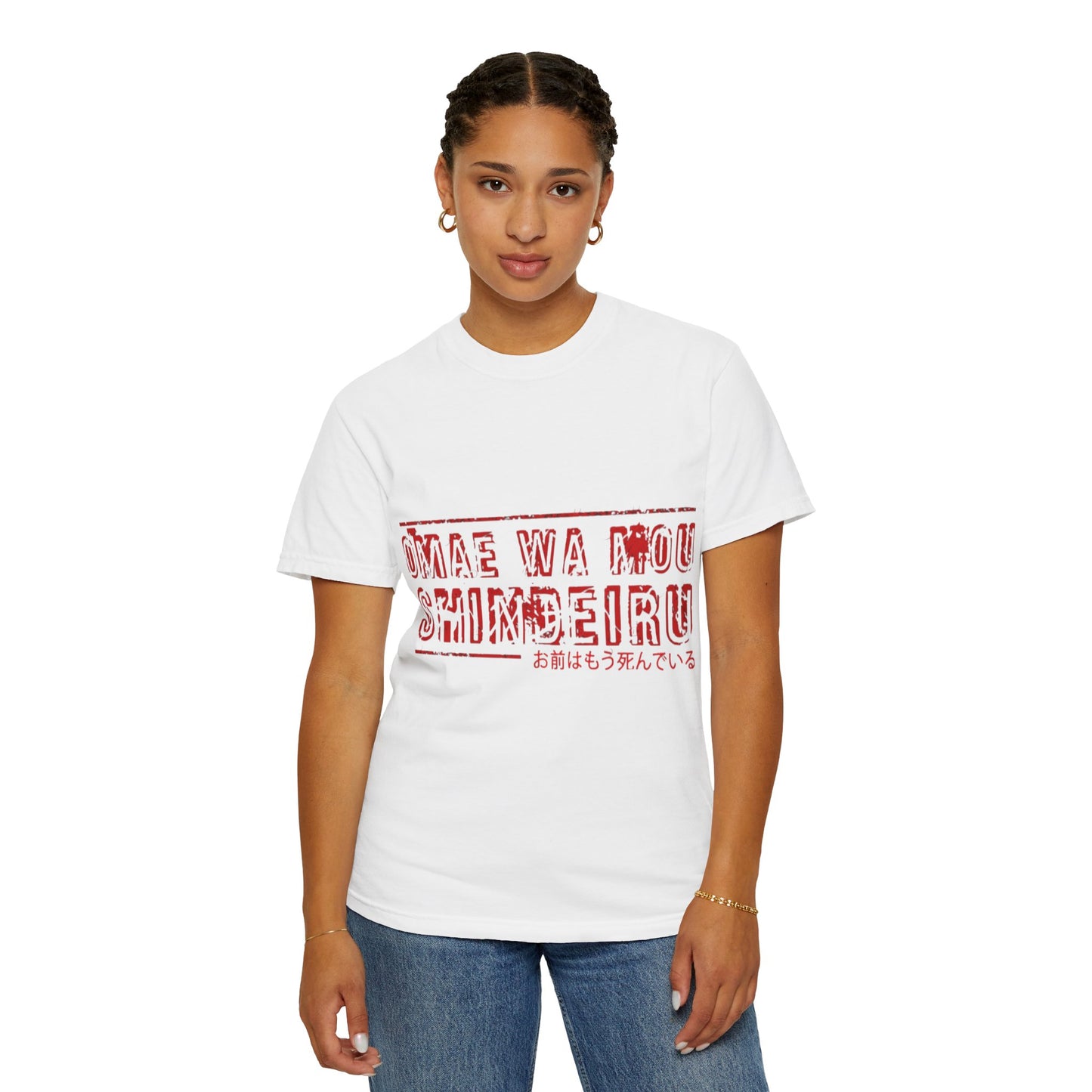 OMAE WA MOU SHINDEIRU Vintage-Inspired Unisex T-Shirt - , Gift for Anime Fans, Casual Wear, Street Style, Unique Graphic Tee