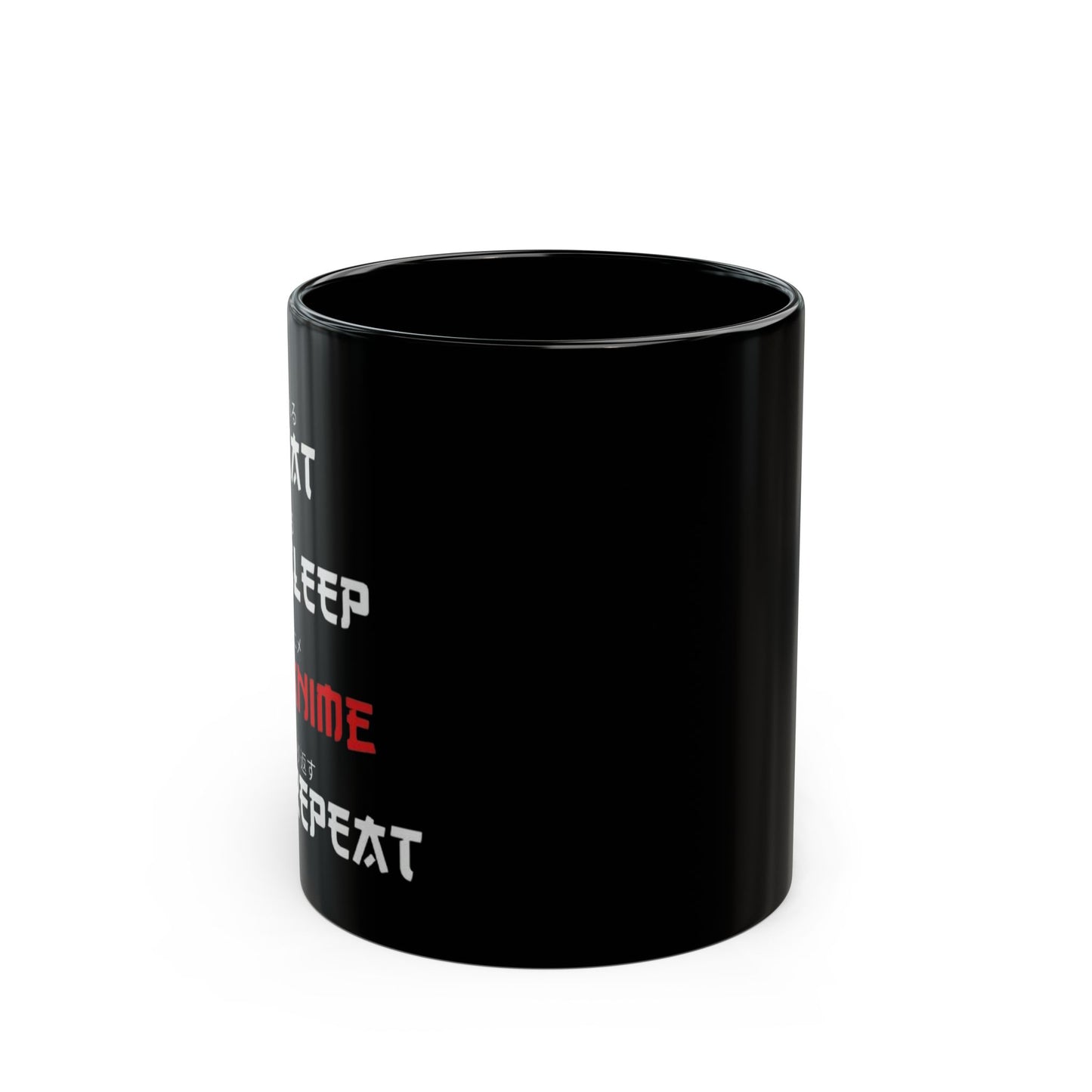 Motivational Coffee Mug - Keep Calm and Anime Repeat, Perfect for Anime Lovers, Gifts for Birthdays, Holidays, Home or Office Decor
