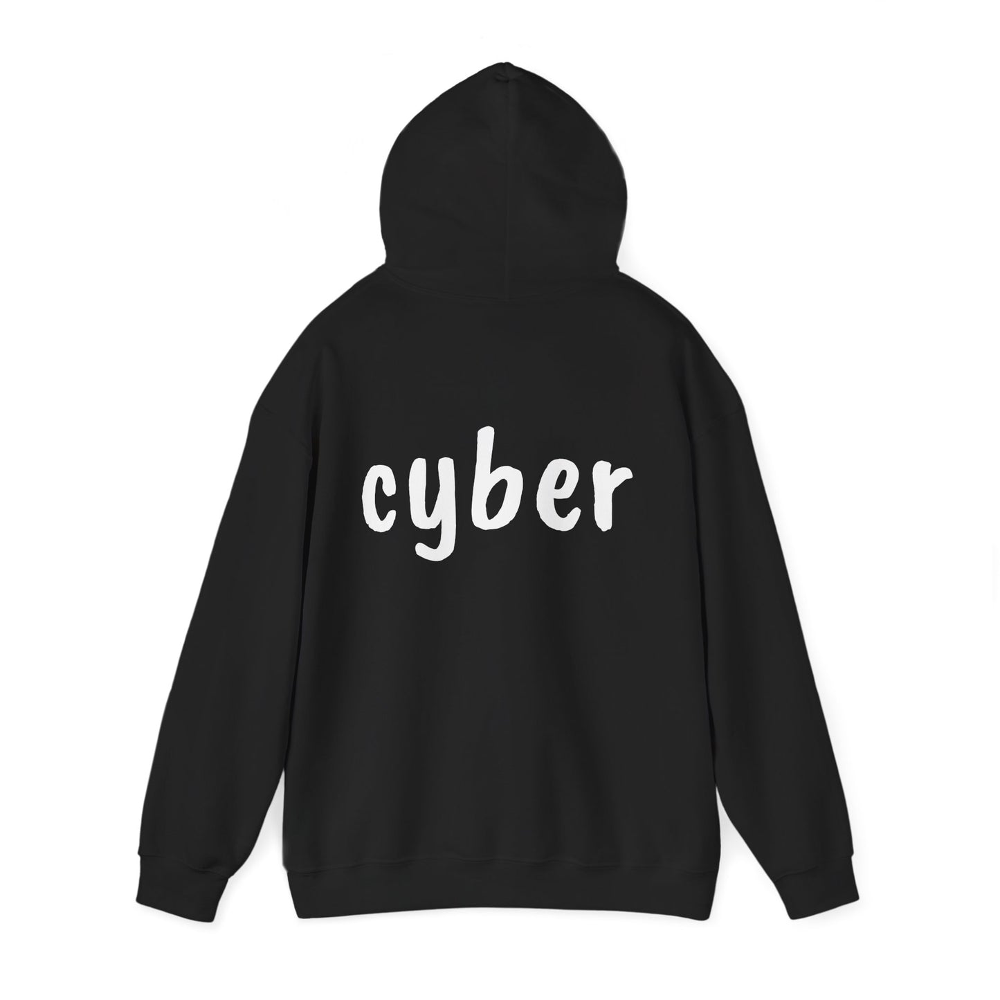 Cool Cyber Hoodie | Unisex Heavy Blend Sweatshirt, Gamer Gift, Tech Lover Apparel, Stylish Streetwear, Casual Comfort, Perfect for Events