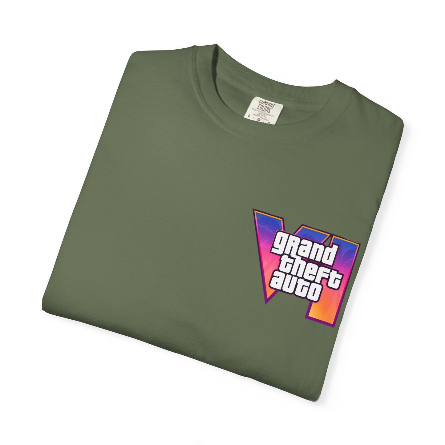 VICE CITY 6 VI Unisex T-Shirt - Gamer Tee, Video Game Gift, Casual Wear, Birthday Present, Graphic Tee