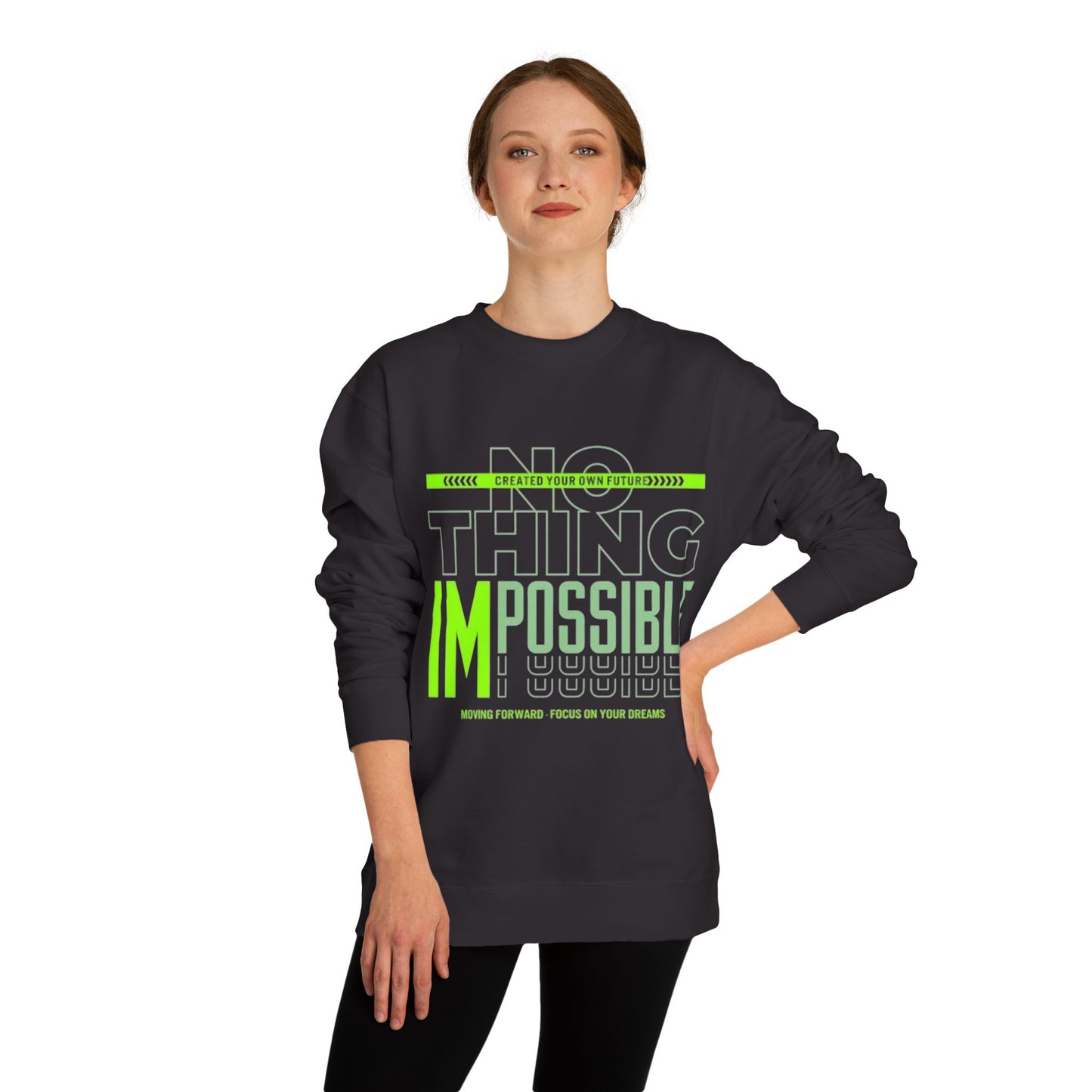 Inspirational Crew Neck Sweatshirt,Kratos Design, Motivation Gift, Unisex Sweatshirt, Gamer Apparel, , Cozy Casual Wear