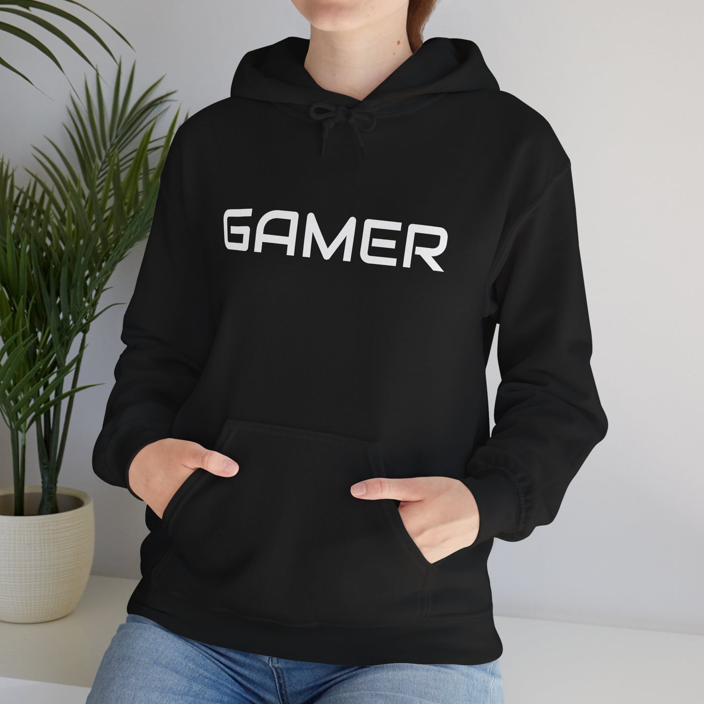 Gamer Hooded Sweatshirt | Unisex Heavy Blend™ | Retro Gaming Apparel, Gamer Gift, Video Game Hoodie, Grand Theft Auto Merch, Casual Wear