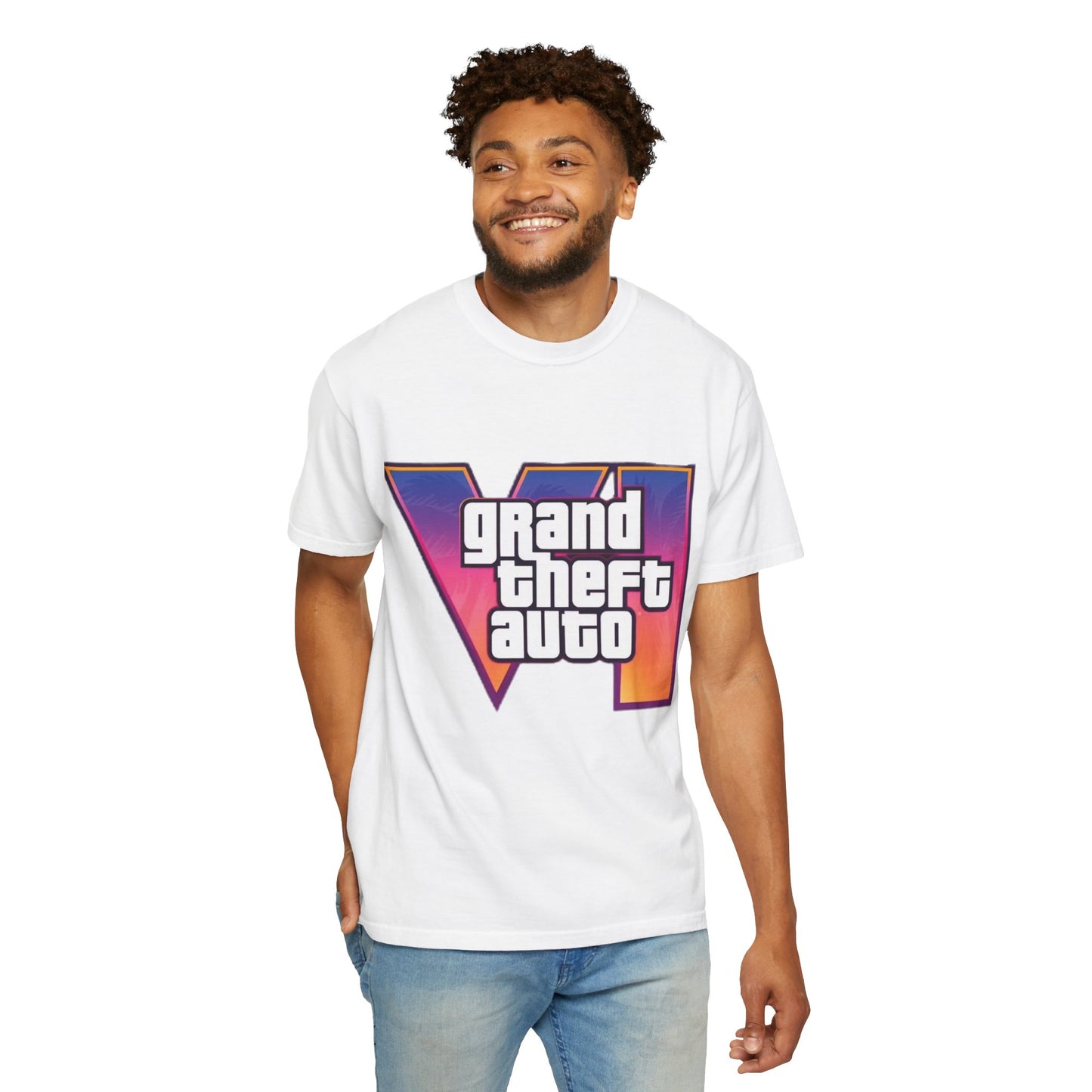 Vice City 6 Tee – VI Inspired Tshirt | Unisex Gamer Tee, Gift for Gamers, Casual Streetwear, Video Game Apparel, Game Night Must-Have