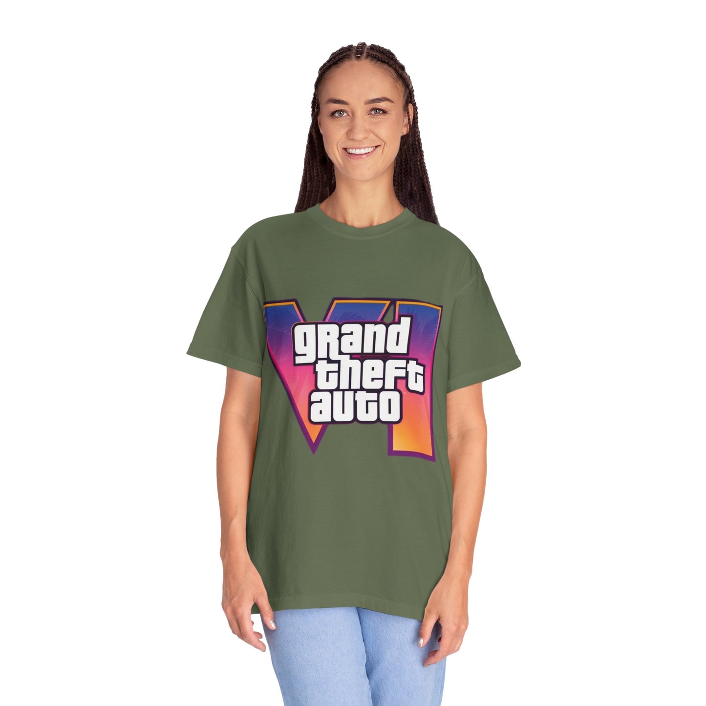Vice City 6 Tee – VI Inspired Tshirt | Unisex Gamer Tee, Gift for Gamers, Casual Streetwear, Video Game Apparel, Game Night Must-Have