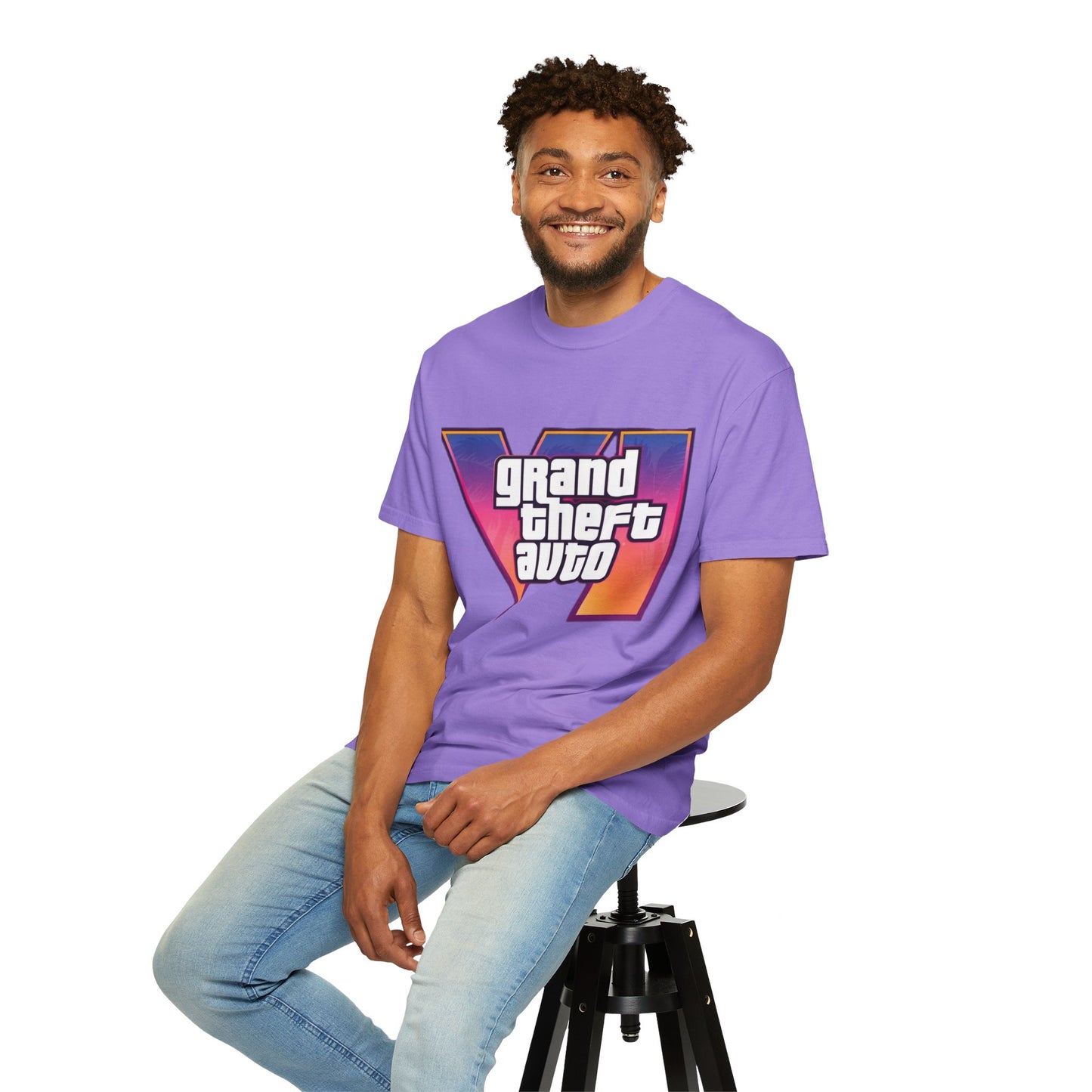 Vice City 6 Tee – VI Inspired Tshirt | Unisex Gamer Tee, Gift for Gamers, Casual Streetwear, Video Game Apparel, Game Night Must-Have