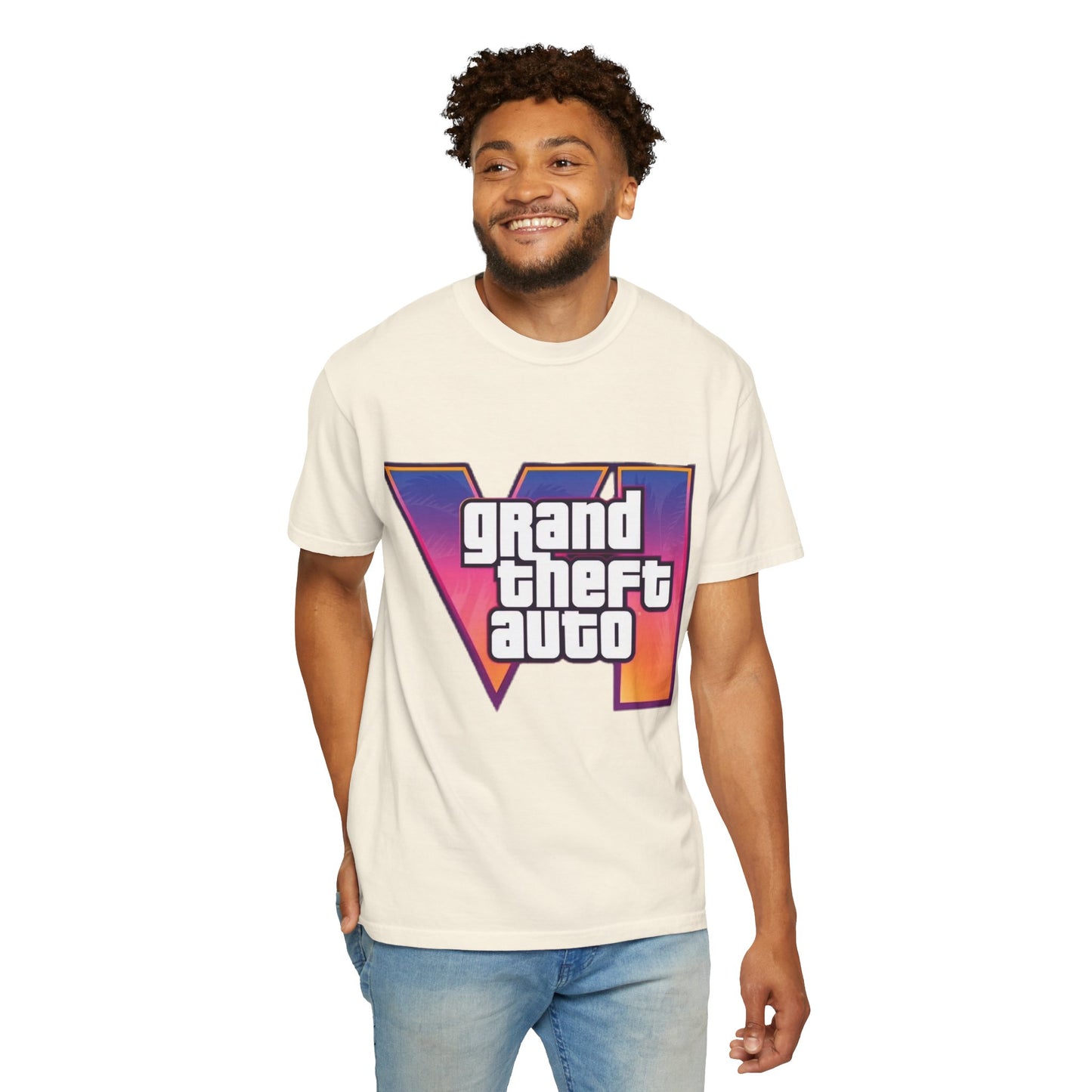 Vice City 6 Tee – VI Inspired Tshirt | Unisex Gamer Tee, Gift for Gamers, Casual Streetwear, Video Game Apparel, Game Night Must-Have