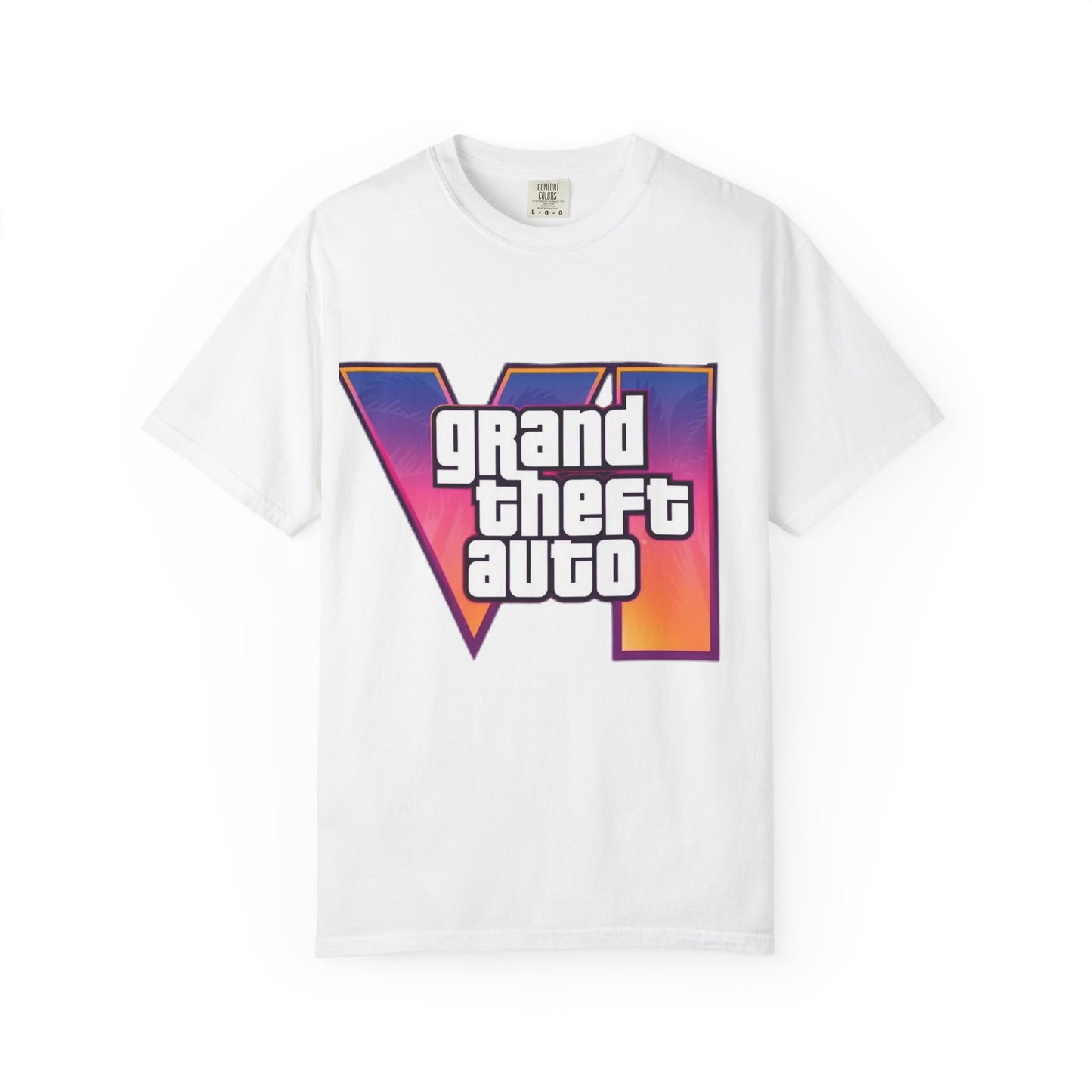 Vice City 6 Tee – VI Inspired Tshirt | Unisex Gamer Tee, Gift for Gamers, Casual Streetwear, Video Game Apparel, Game Night Must-Have