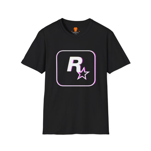 Vice City VI Inspired Unisex Softstyle T-Shirt, Gamer Apparel, Video Game Merchandise, Retro Gaming Gift, Casual Wear