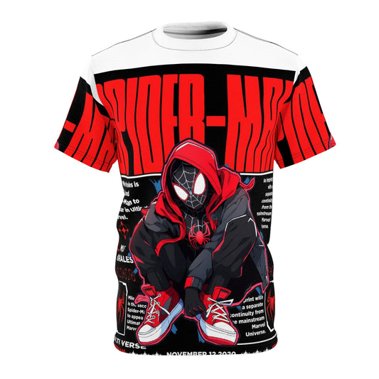 Spider-Man AOP Unisex Tee, Superhero T-Shirt, Comic Book Apparel, Gift for Fans, Youth & Adult Casual Wear