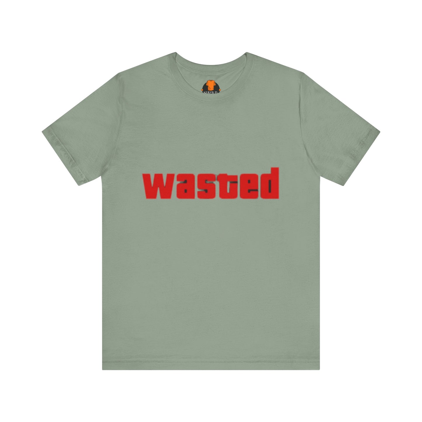 Wasted Graphic Tee - Unisex Short Sleeve Shirt for Party Lovers, Funny Gift, Casual Wear, Comfortable Top, Weekend Vibes and Games