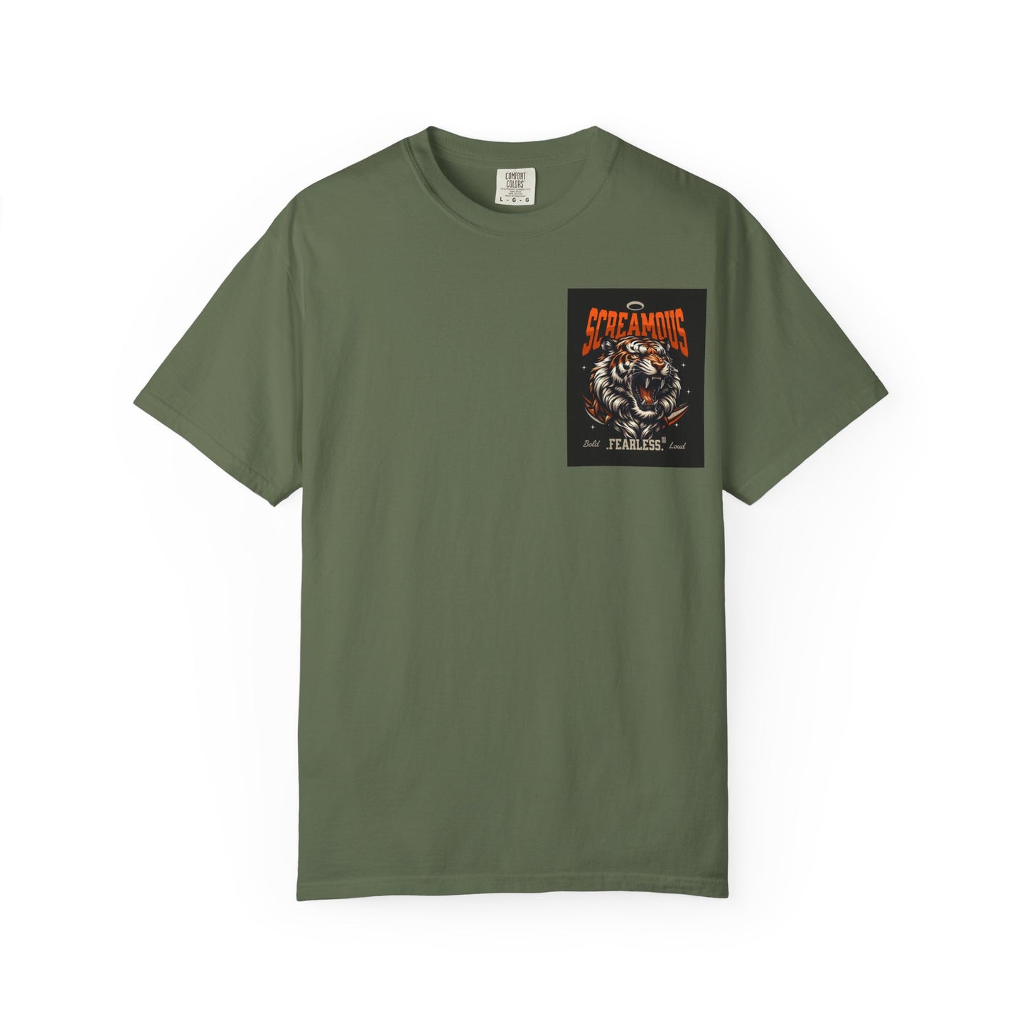 Empowering Tiger Graphic T-Shirt - Unisex Vintage Style Tee for Positive Vibes, Perfect Gift for Hope and Motivation