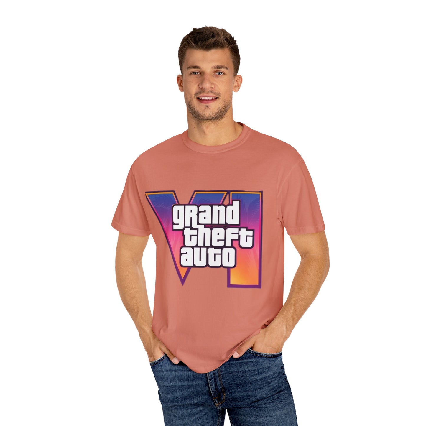 Vice City 6 Tee – VI Inspired Tshirt | Unisex Gamer Tee, Gift for Gamers, Casual Streetwear, Video Game Apparel, Game Night Must-Have
