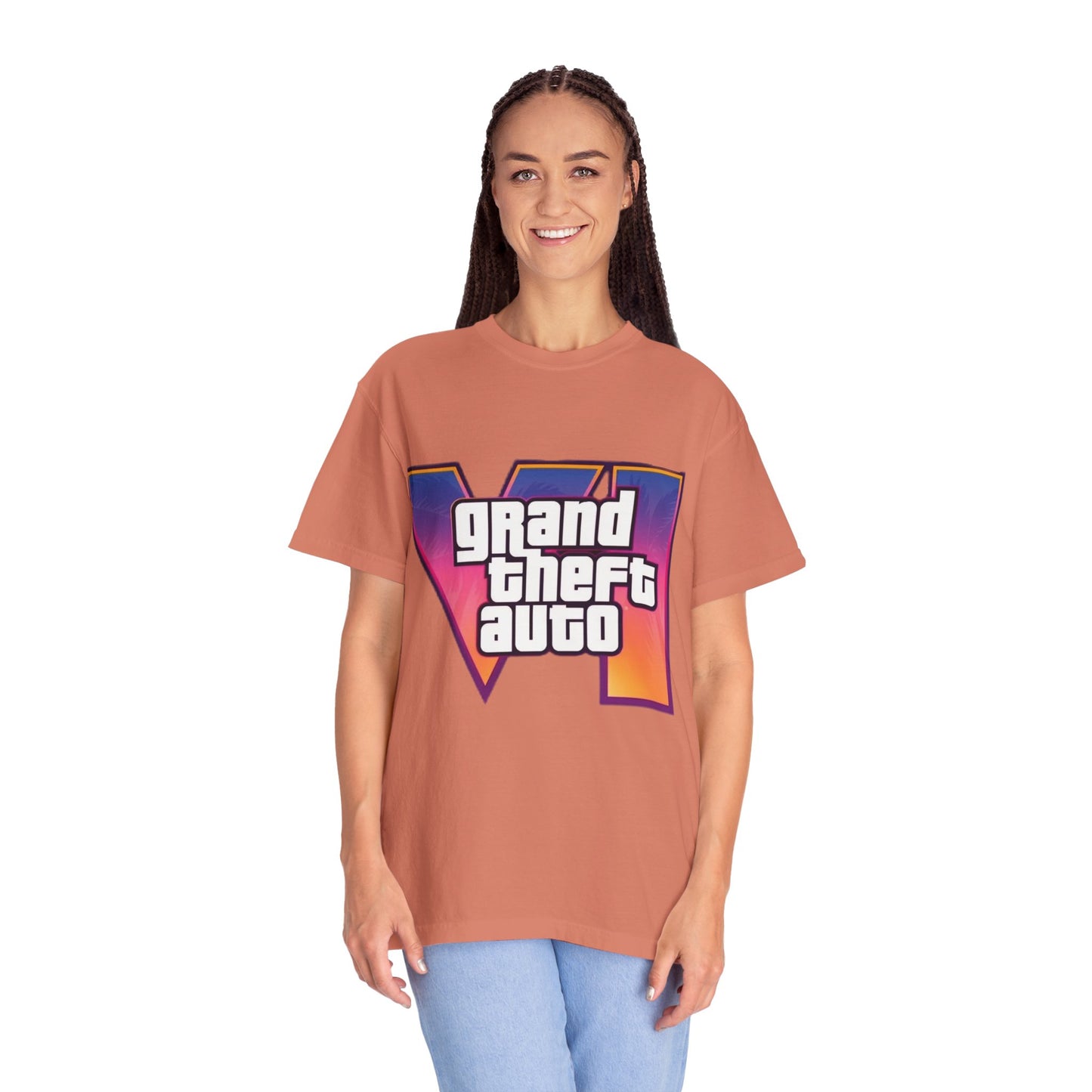 Vice City 6 Tee – VI Inspired Tshirt | Unisex Gamer Tee, Gift for Gamers, Casual Streetwear, Video Game Apparel, Game Night Must-Have