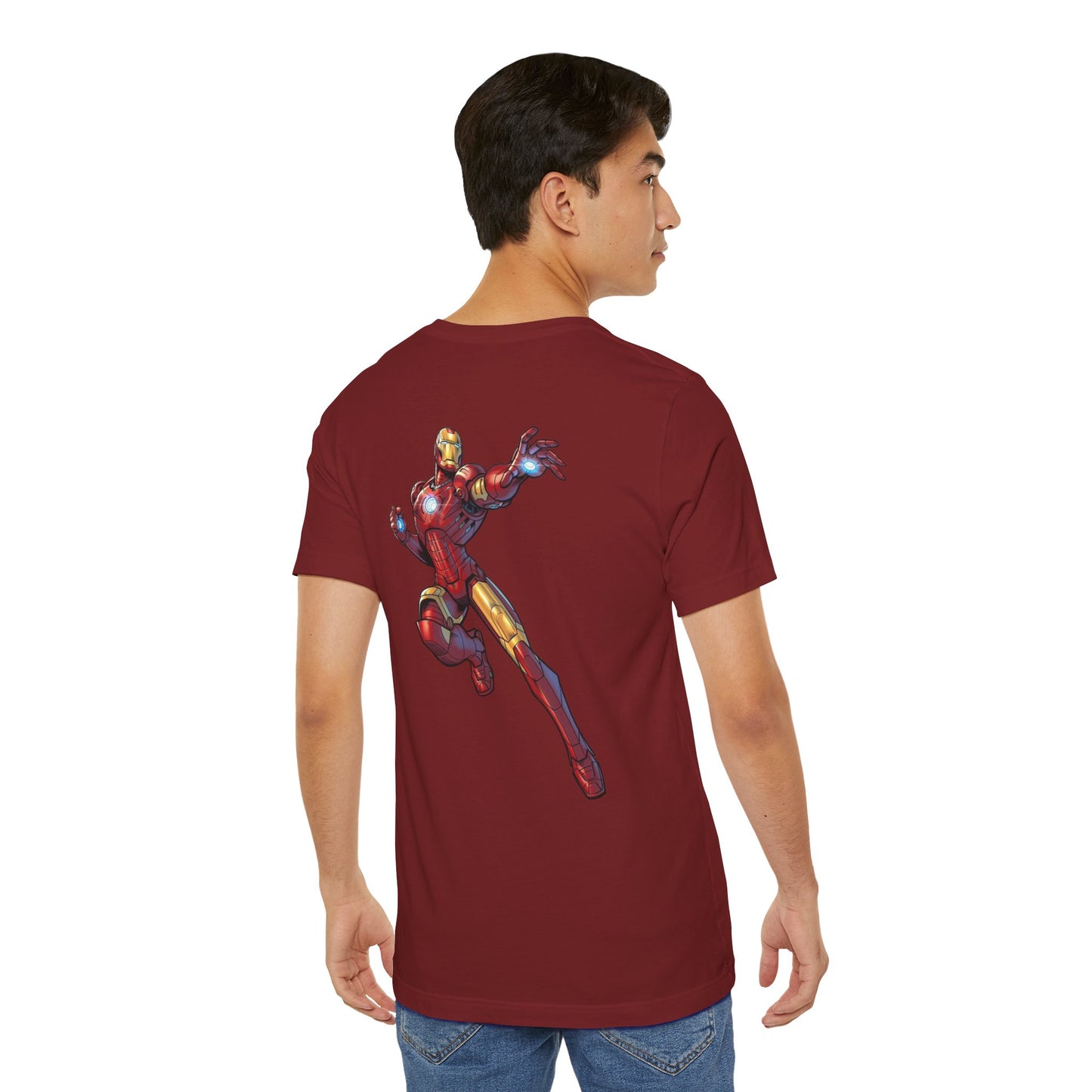 Iron Hero Unisex Tee - Comfy Gift for Fans, Superhero Apparel, Casual Wear, Geeky Fashion, Birthday Present