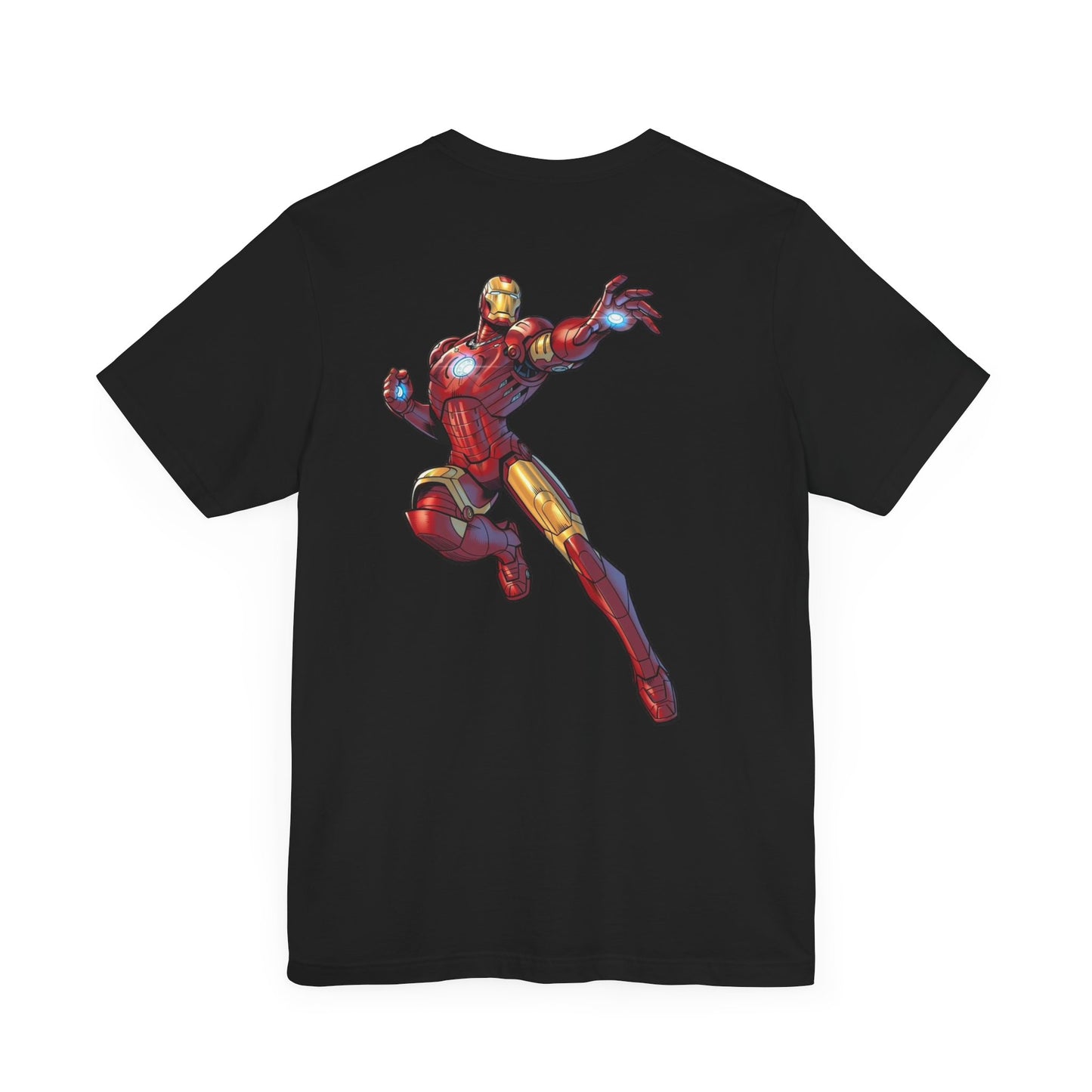 Iron Hero Unisex Tee - Comfy Gift for Fans, Superhero Apparel, Casual Wear, Geeky Fashion, Birthday Present
