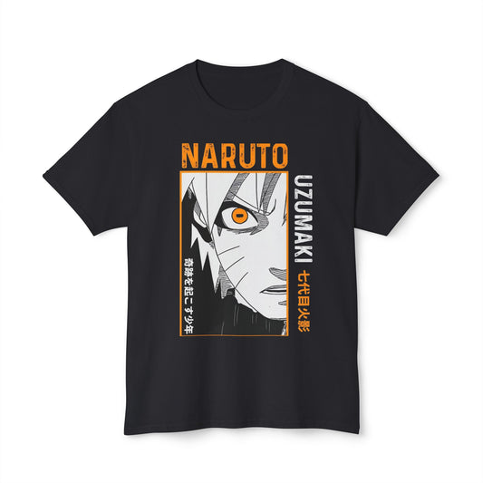 Anime-Inspired Unisex T-Shirt, Naruto Graphic Tee, Cool Casual Outfit, Gift for Anime Fans, Streetwear Staple, Fan Merchandise
