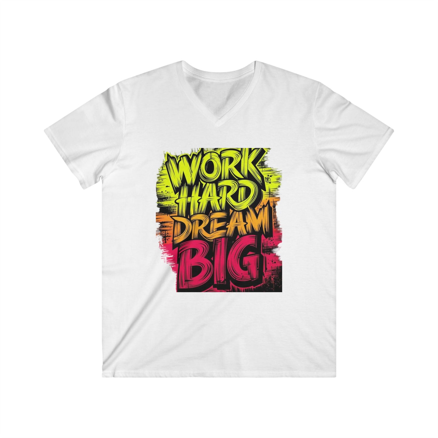 Motivational V-Neck Tee for Dreamers | Work Hard Dream Big Shirt | Perfect for Fitness, Casual Wear, Gifts, Motivational Quotes, Daily [...]