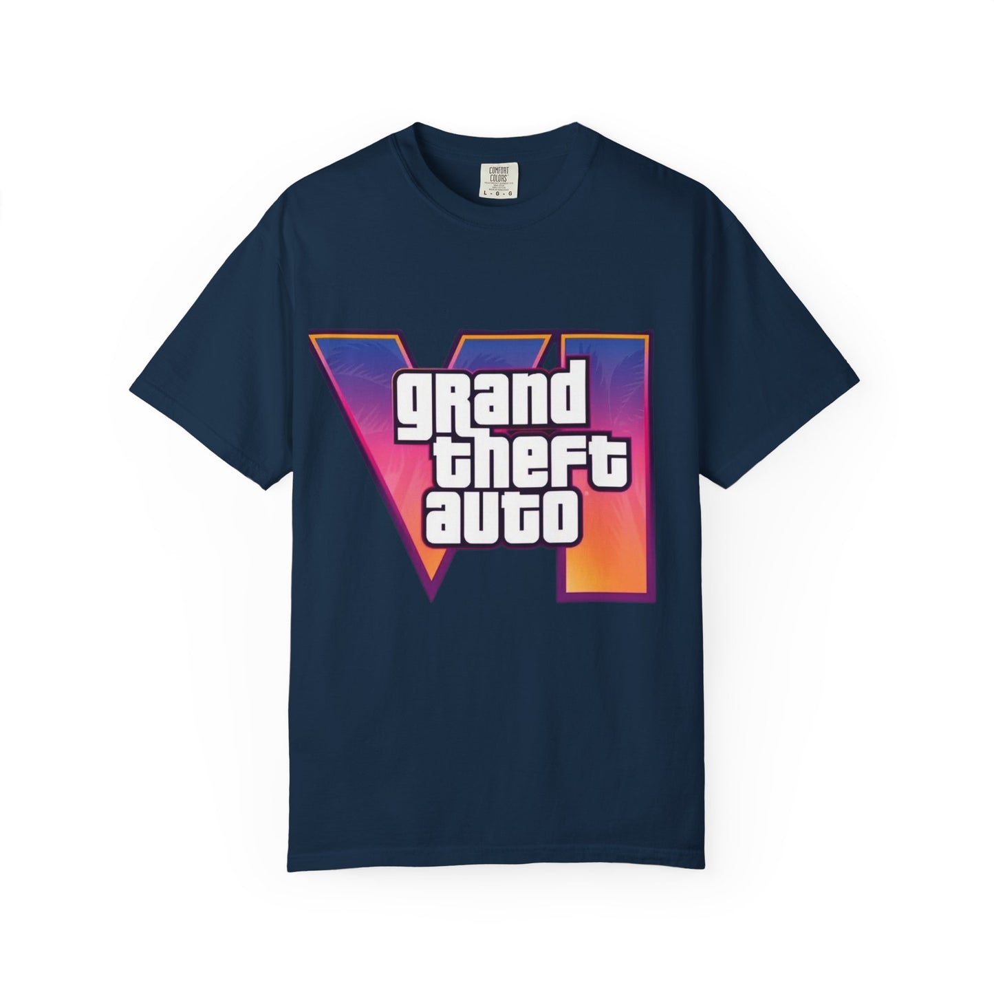 Vice City 6 Tee – VI Inspired Tshirt | Unisex Gamer Tee, Gift for Gamers, Casual Streetwear, Video Game Apparel, Game Night Must-Have