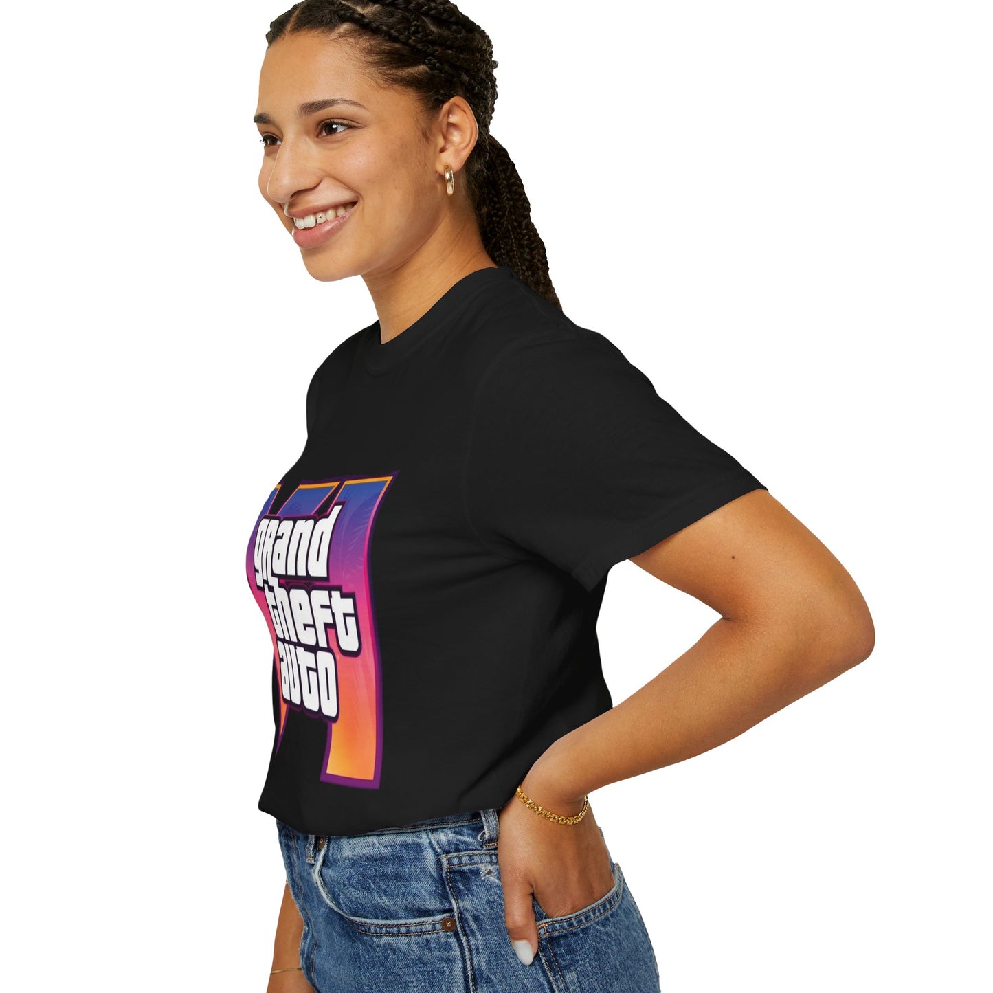 Vice City 6 Tee – VI Inspired Tshirt | Unisex Gamer Tee, Gift for Gamers, Casual Streetwear, Video Game Apparel, Game Night Must-Have
